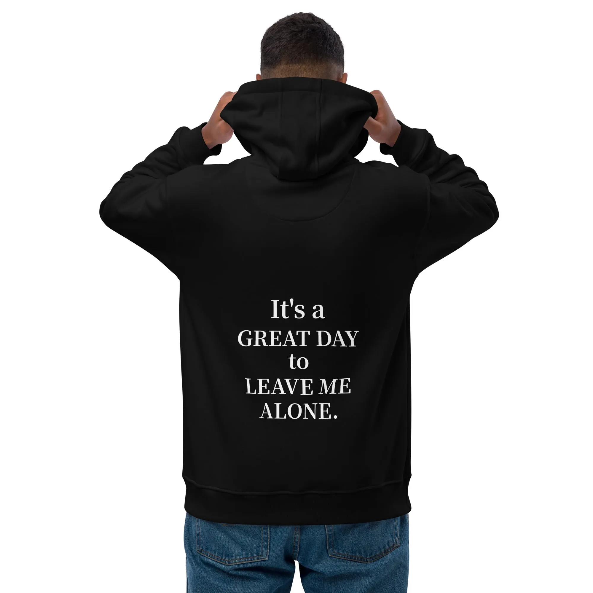 Men's Leave Me Alone Signature Hoodie