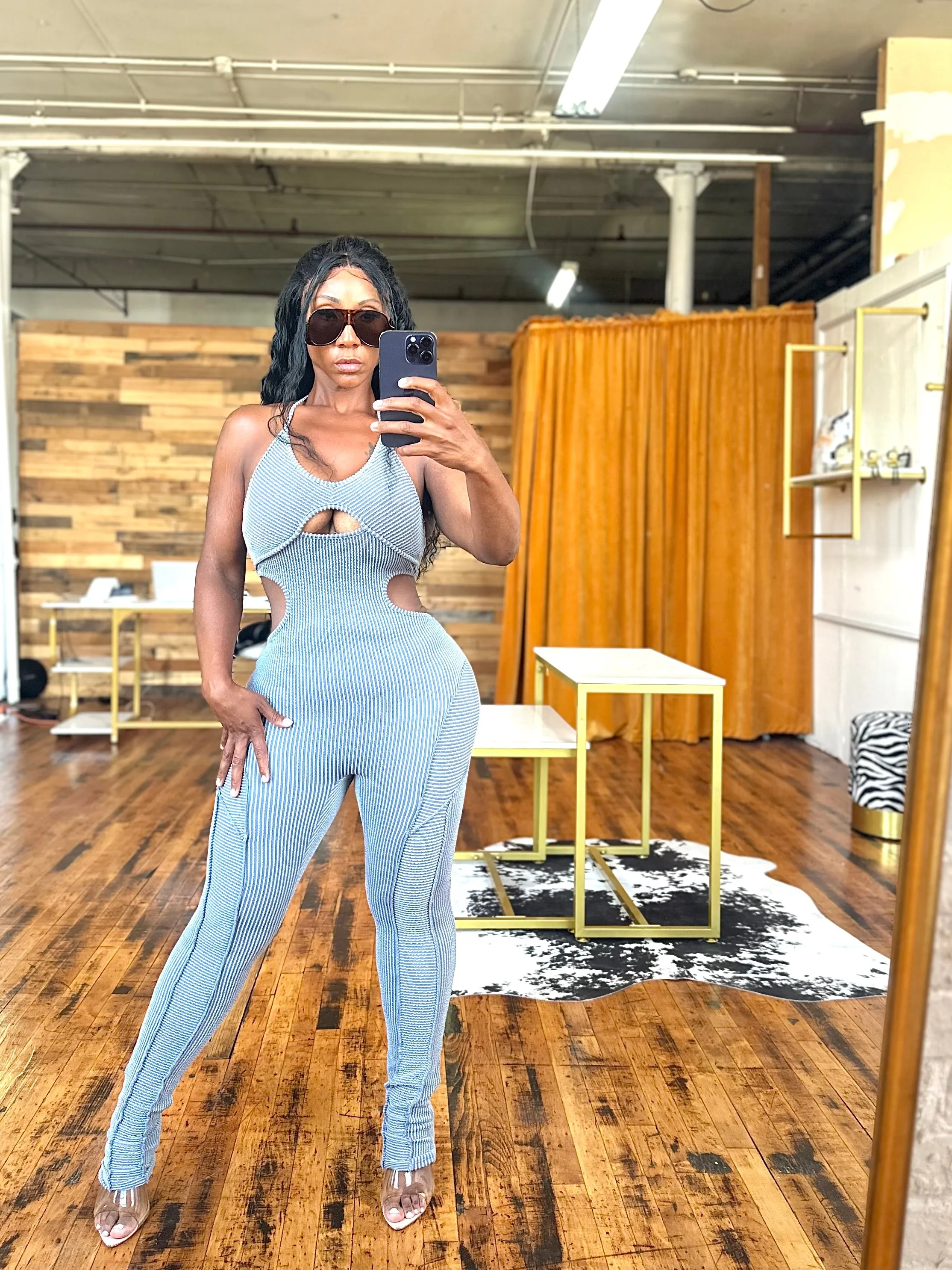 Mia Ribbed Jumpsuit