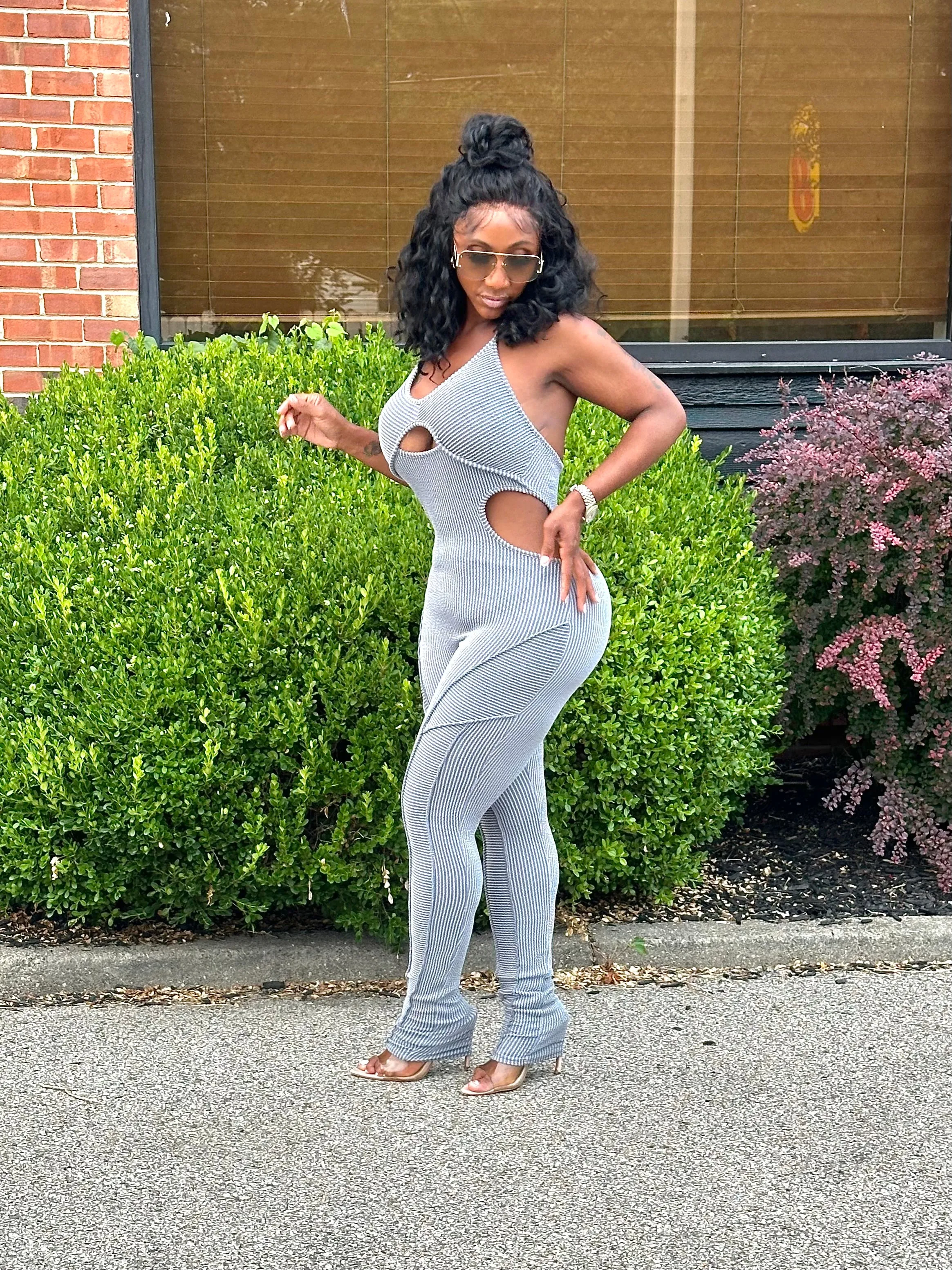 Mia Ribbed Jumpsuit