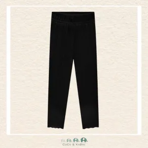 Milon Girls Black Leggings