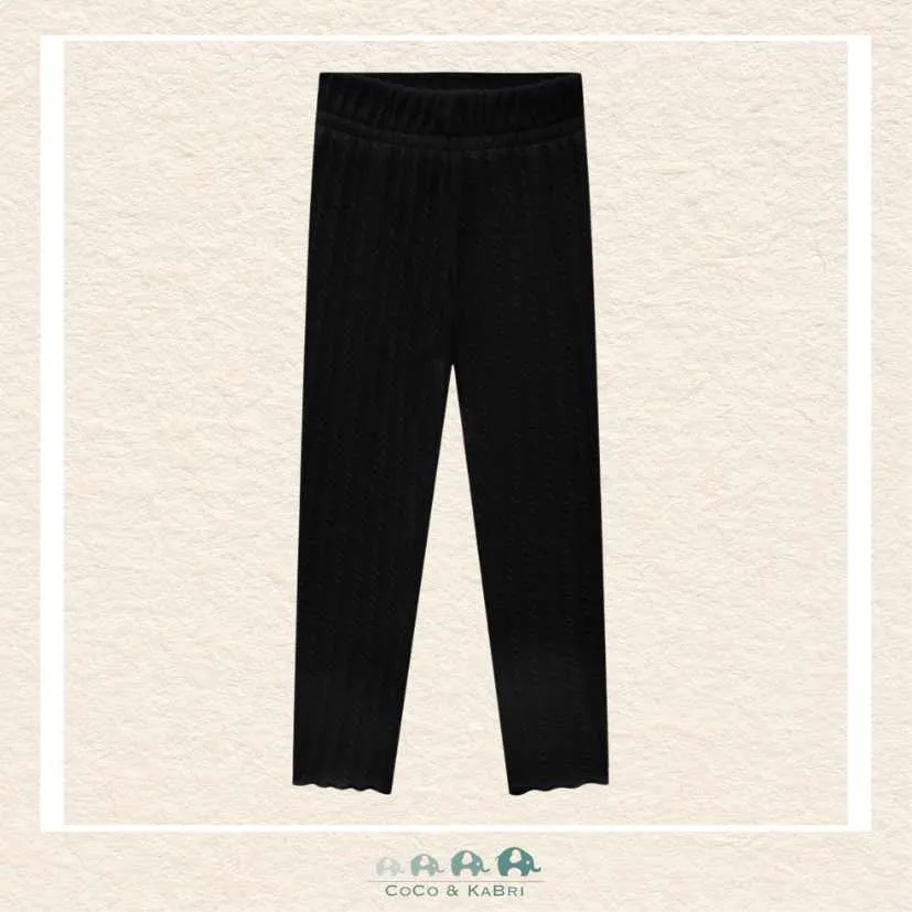Milon Girls Black Leggings