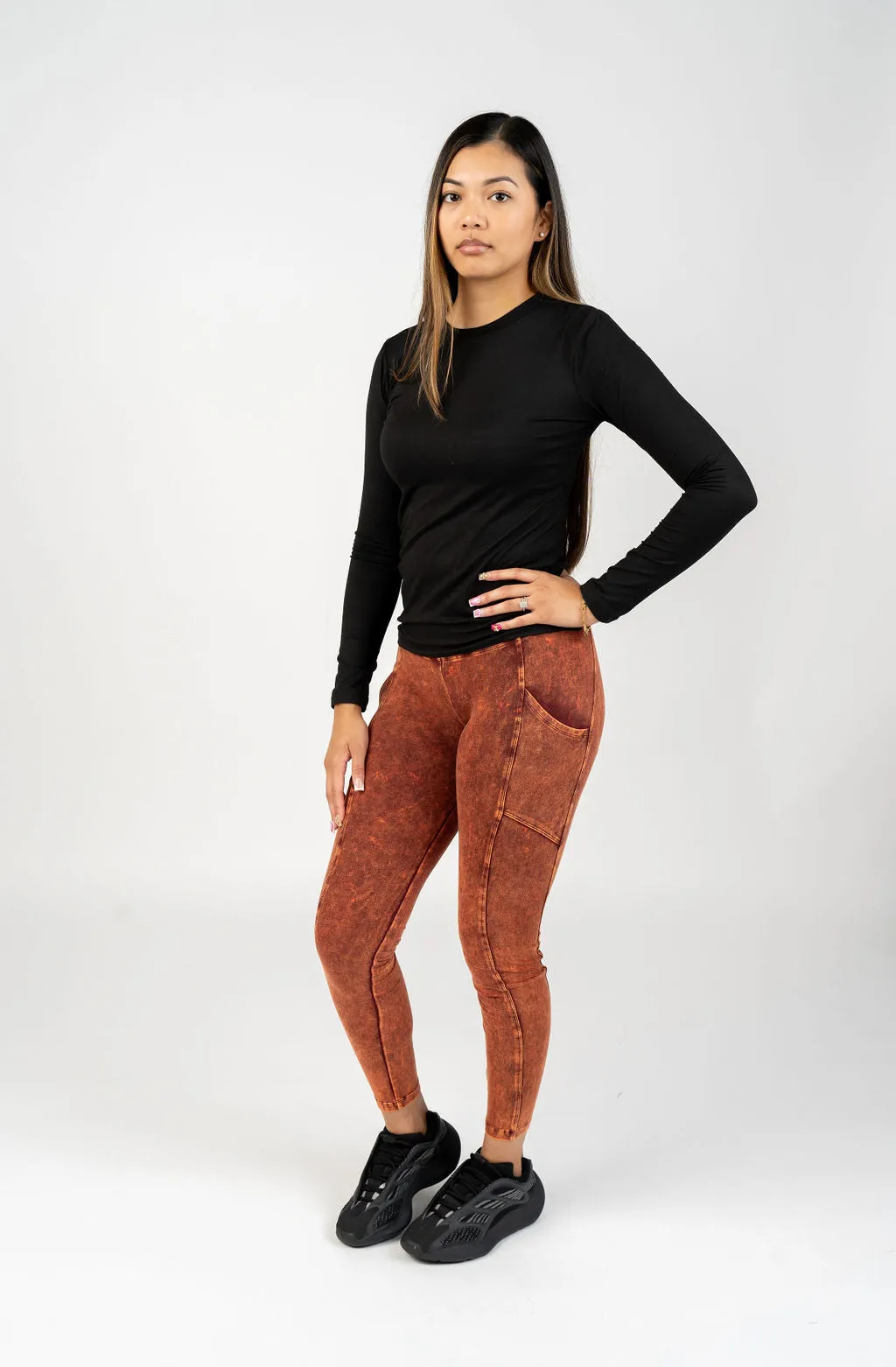 Mineral Wash Leggings