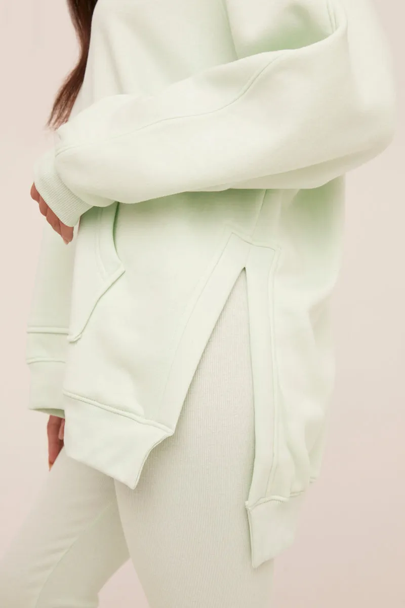 Mint Oversized Hoodie And Leggings Co-ord Set - Renee