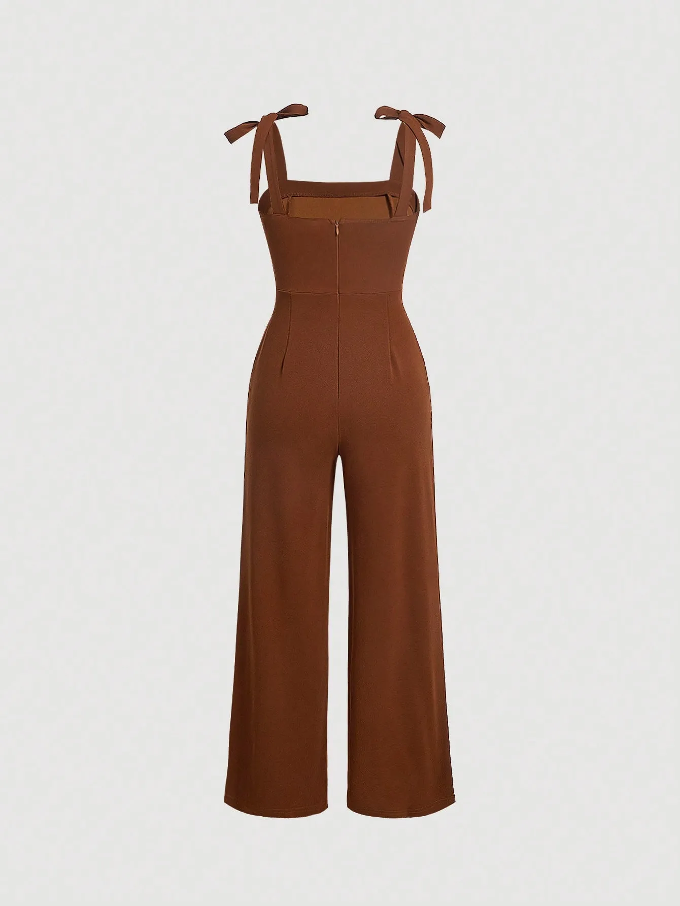 MOD Tie Shoulder Wide Leg Cami Jumpsuit