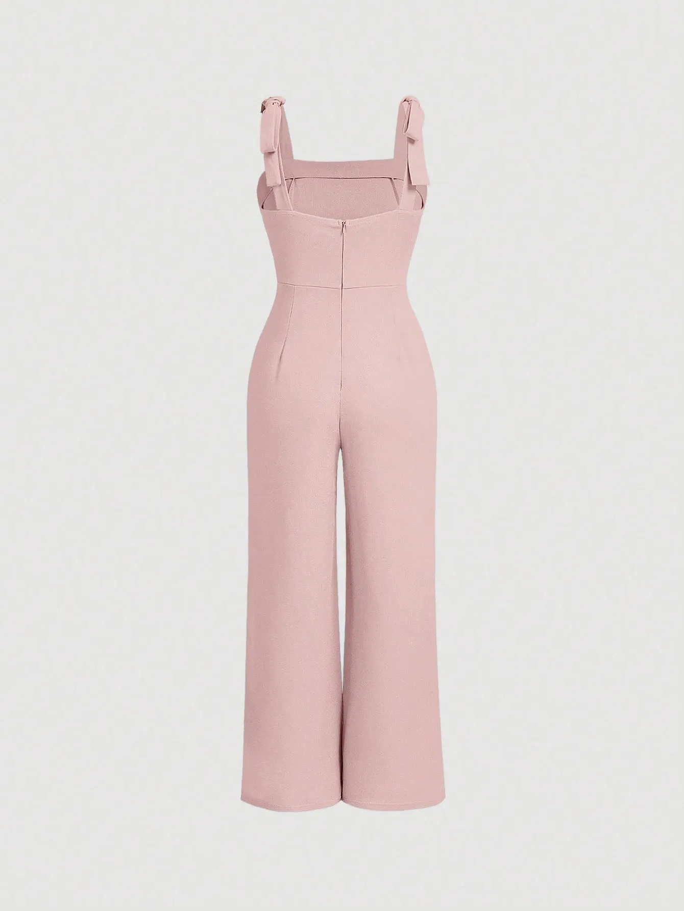 MOD Tie Shoulder Wide Leg Cami Jumpsuit