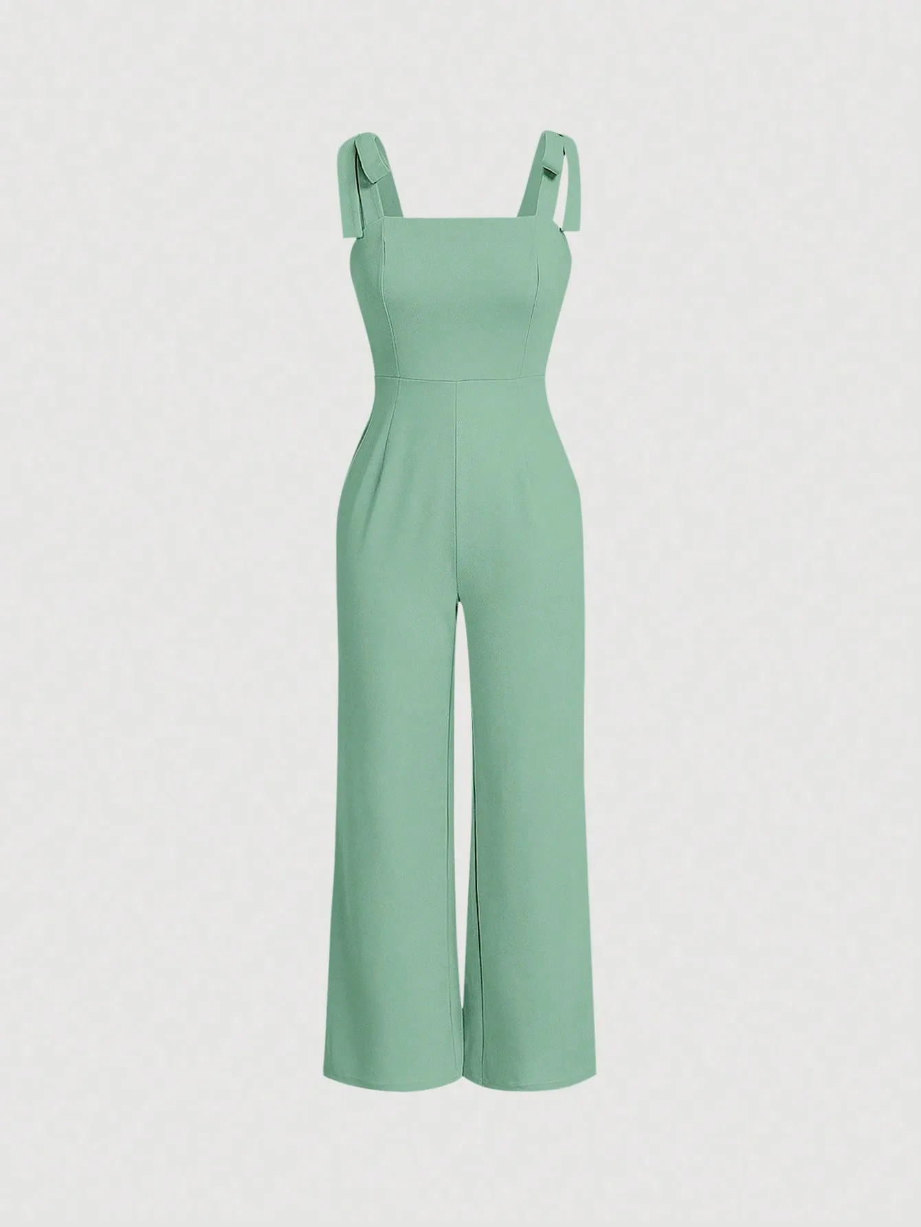 MOD Tie Shoulder Wide Leg Cami Jumpsuit
