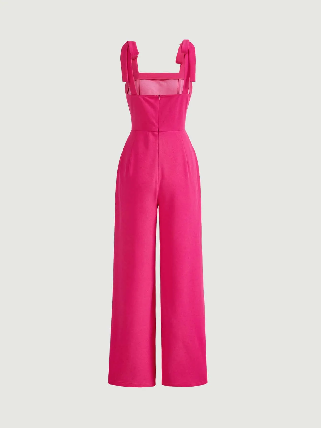 MOD Tie Shoulder Wide Leg Cami Jumpsuit