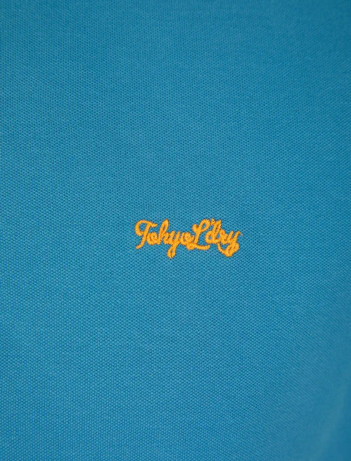 Mortimer Polo Shirt Sea of Belize Blue