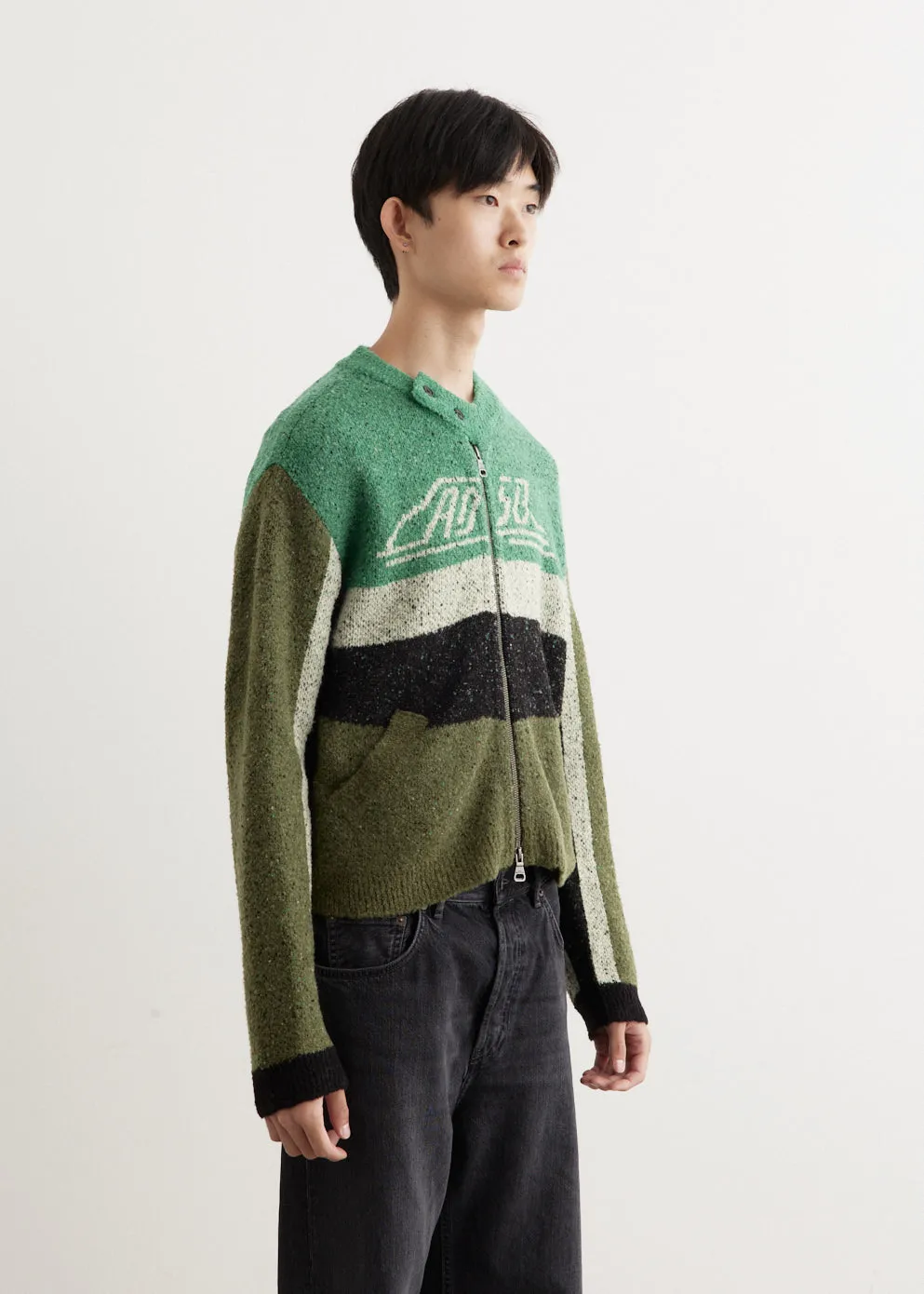 Motorcycle Logo Cardigan