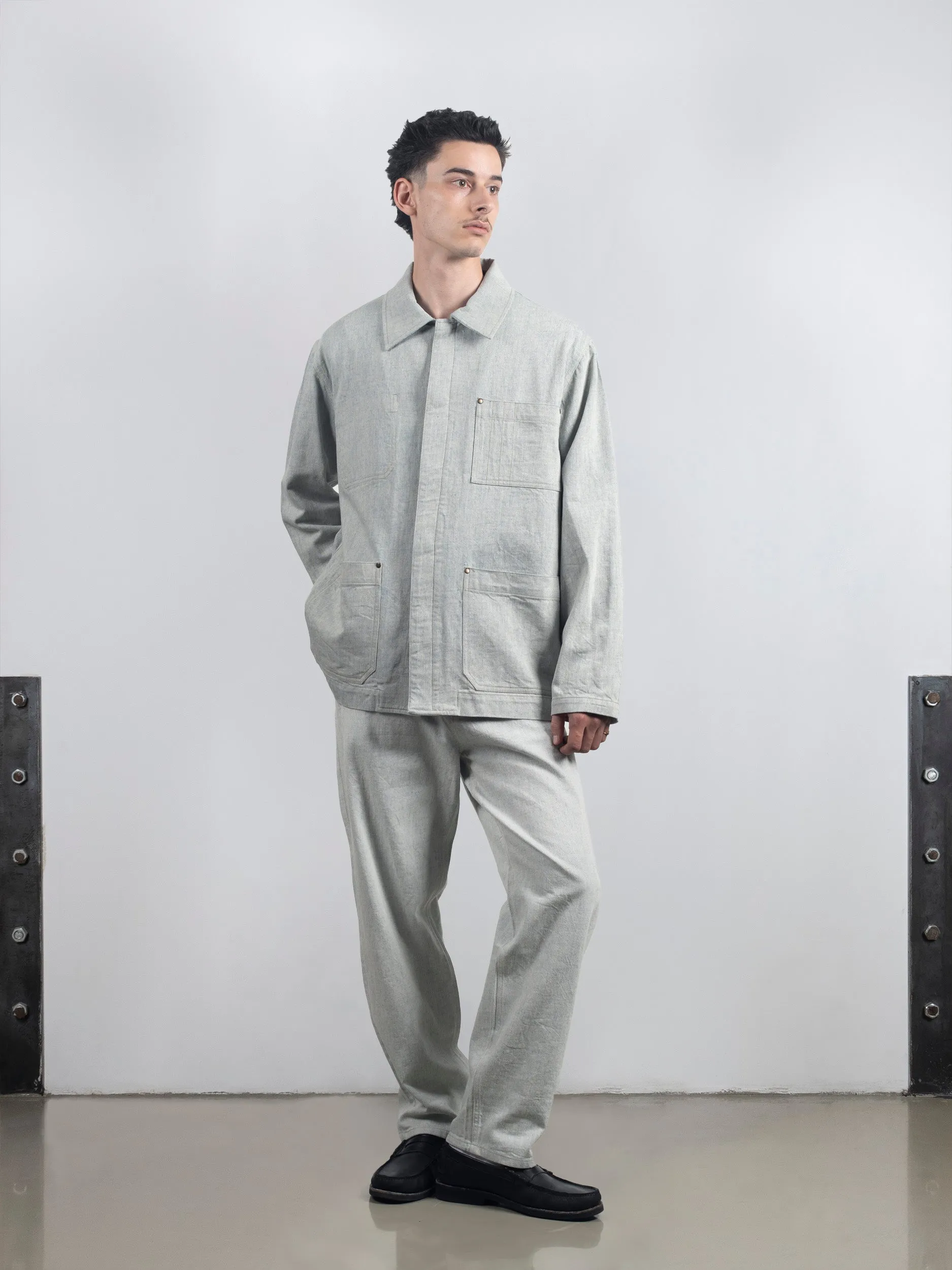 Mottai Reborn Denim Blouse
