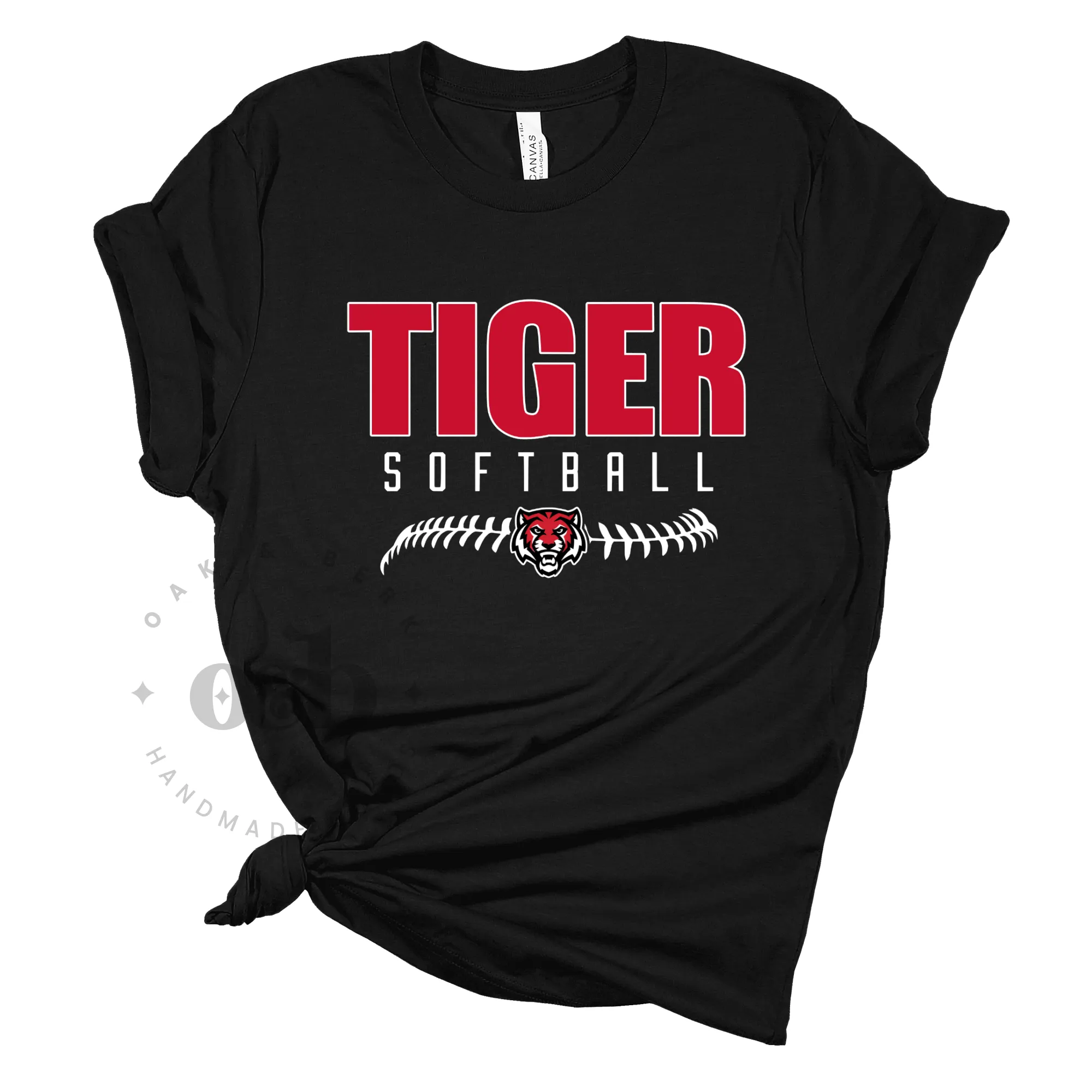 MTO / ADM Tiger Softball Laces, tees tanks