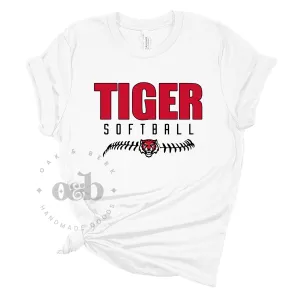 MTO / ADM Tiger Softball Laces, tees tanks