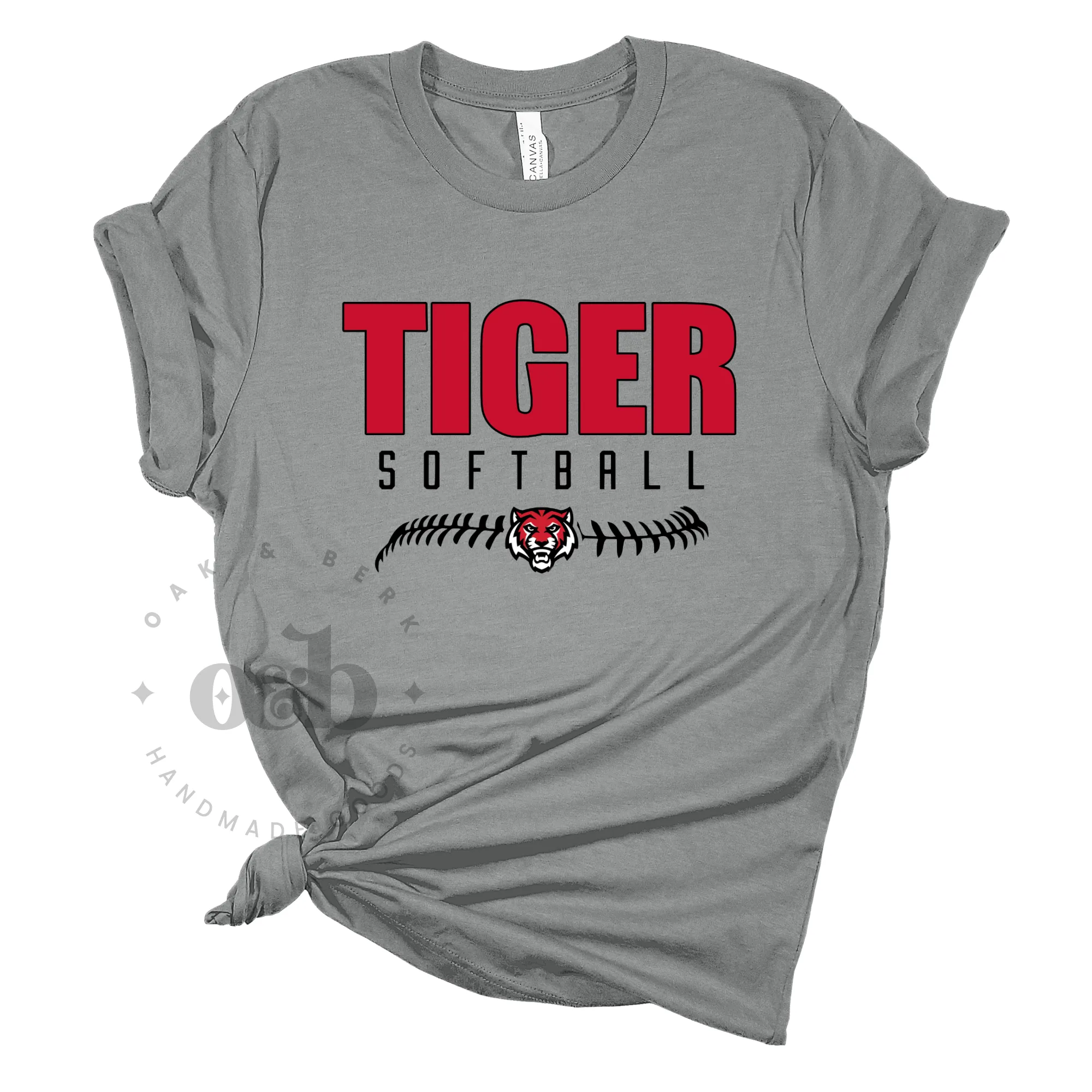 MTO / ADM Tiger Softball Laces, tees tanks