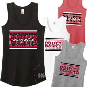MTO / Comet Stripes, tees tanks