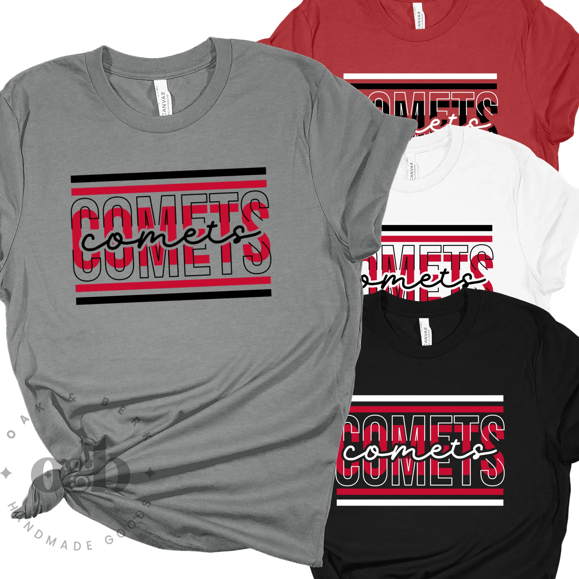 MTO / Comet Stripes, tees tanks
