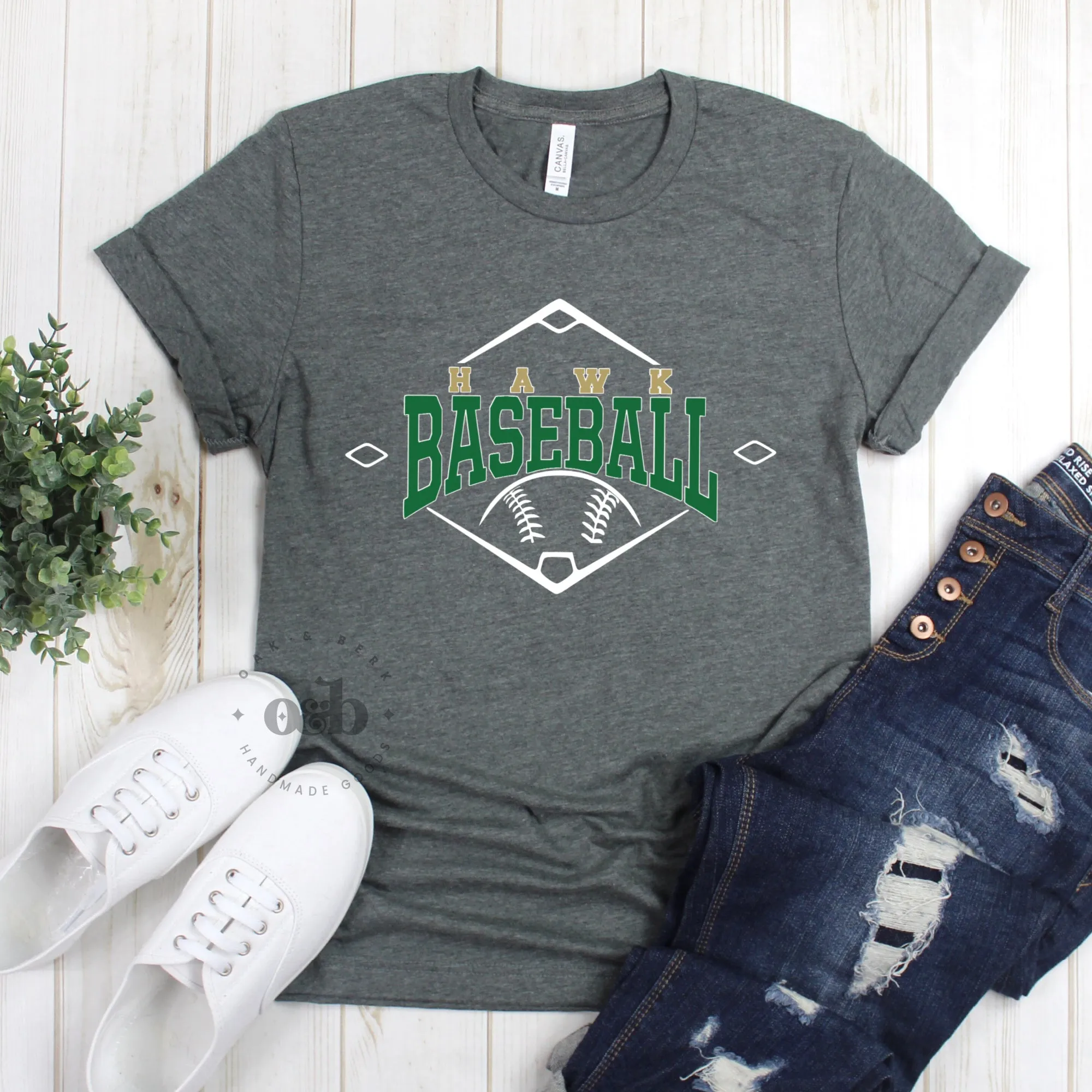 MTO / Hawk Baseball Diamond, tees tanks