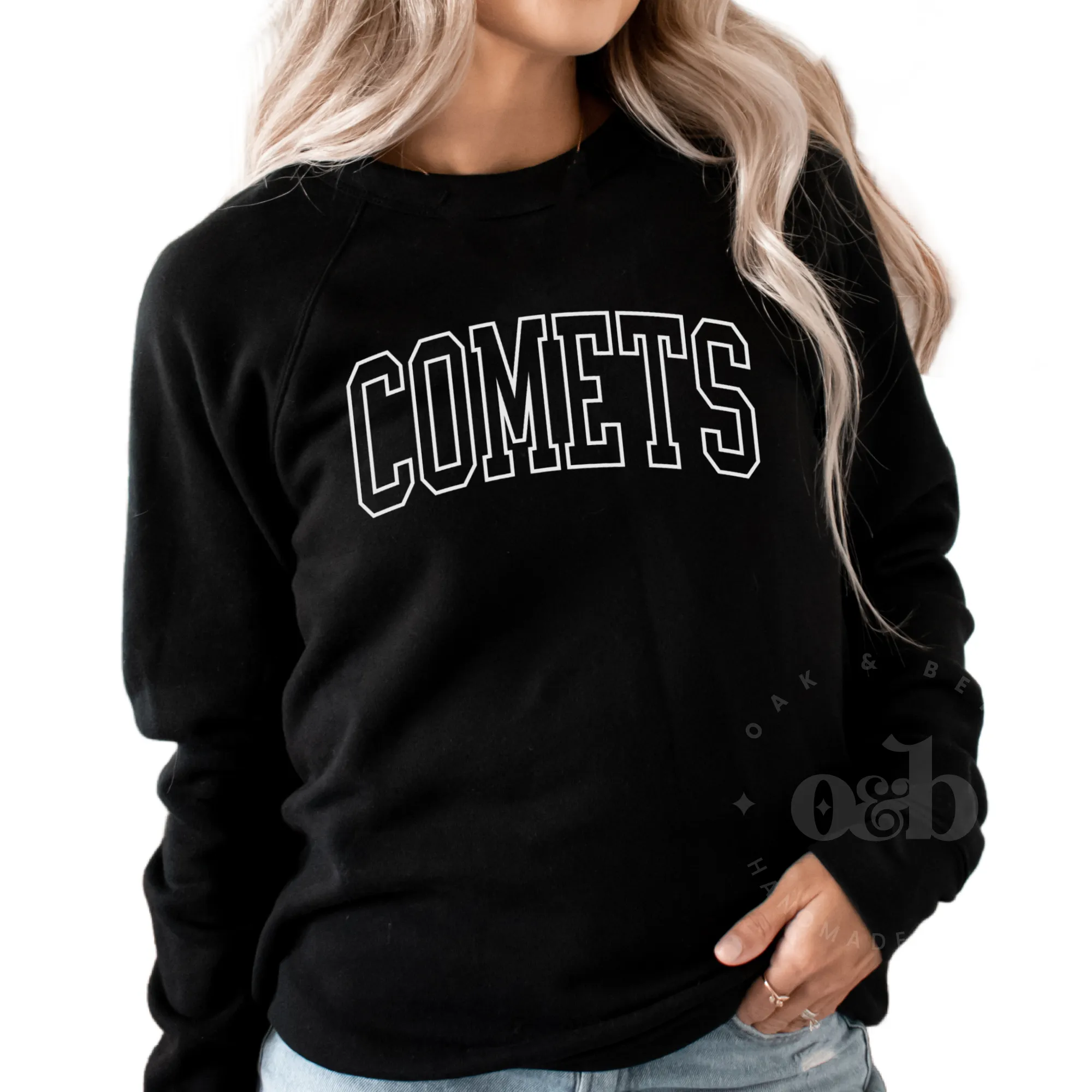 MTO / Simple Comet Outline, tees sweatshirts adult