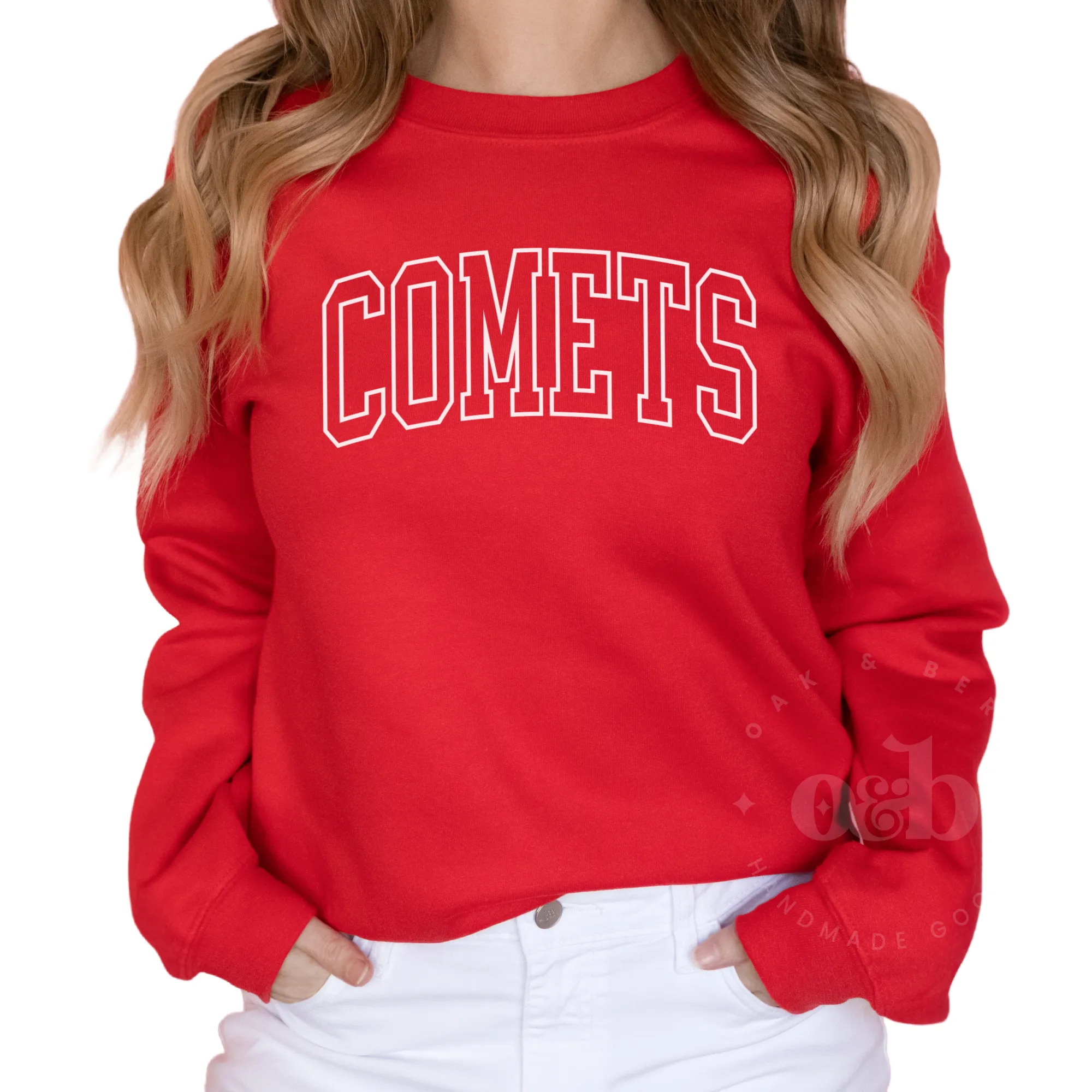 MTO / Simple Comet Outline, tees sweatshirts adult