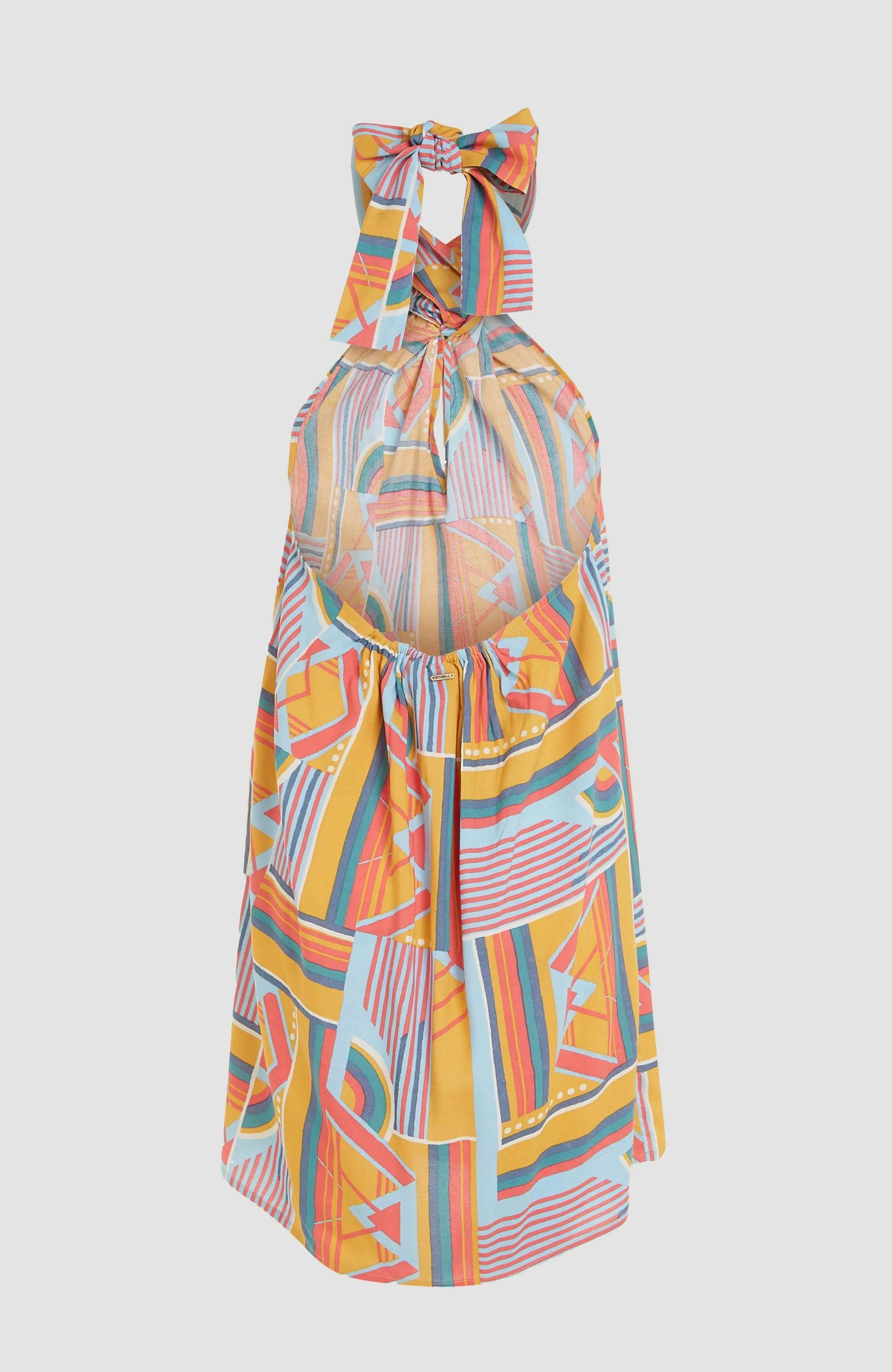 Naima Women of the Wave Kleid | Yellow Art Geo