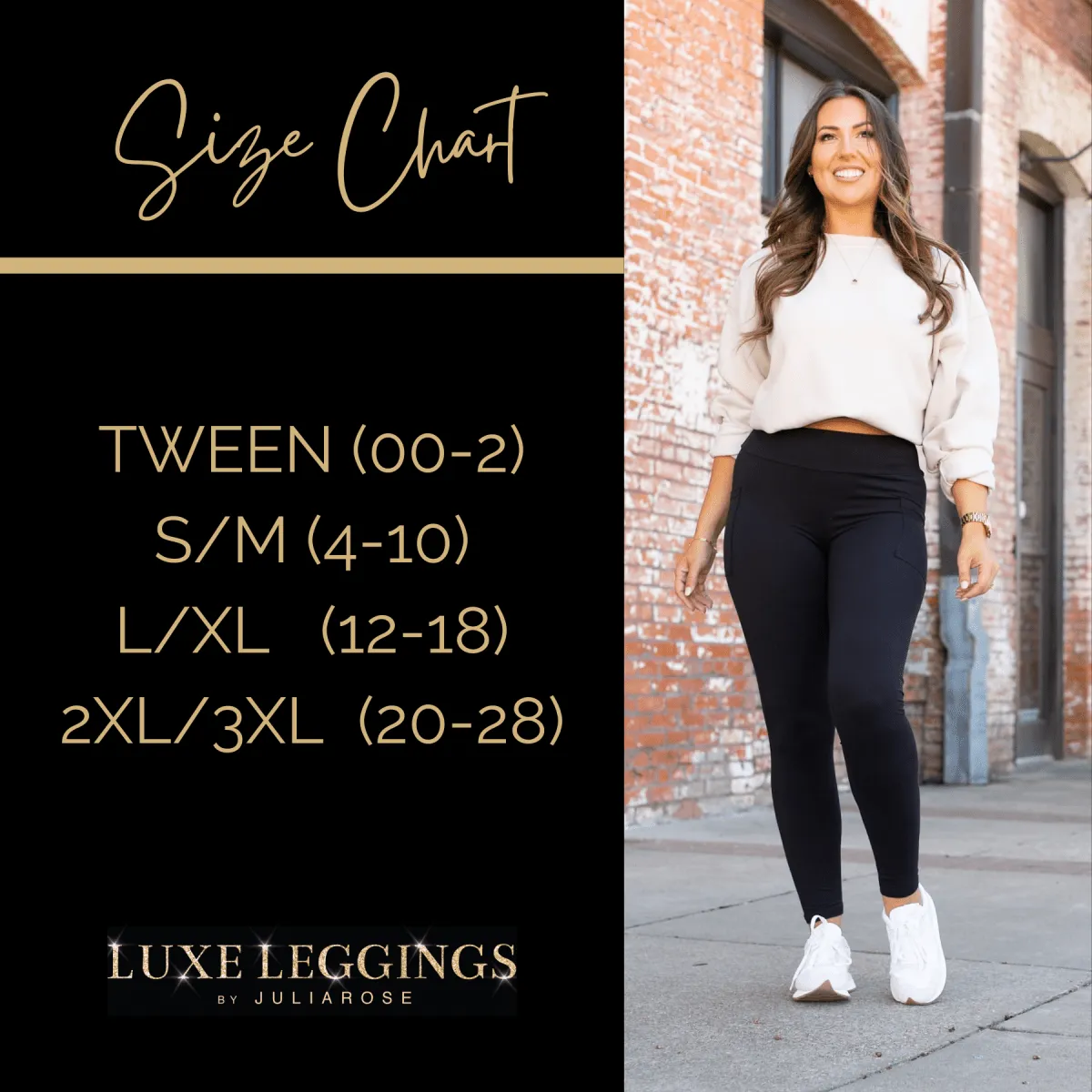 NEW Sleek Pocket Collection - Black Capri Leggings with Pocket