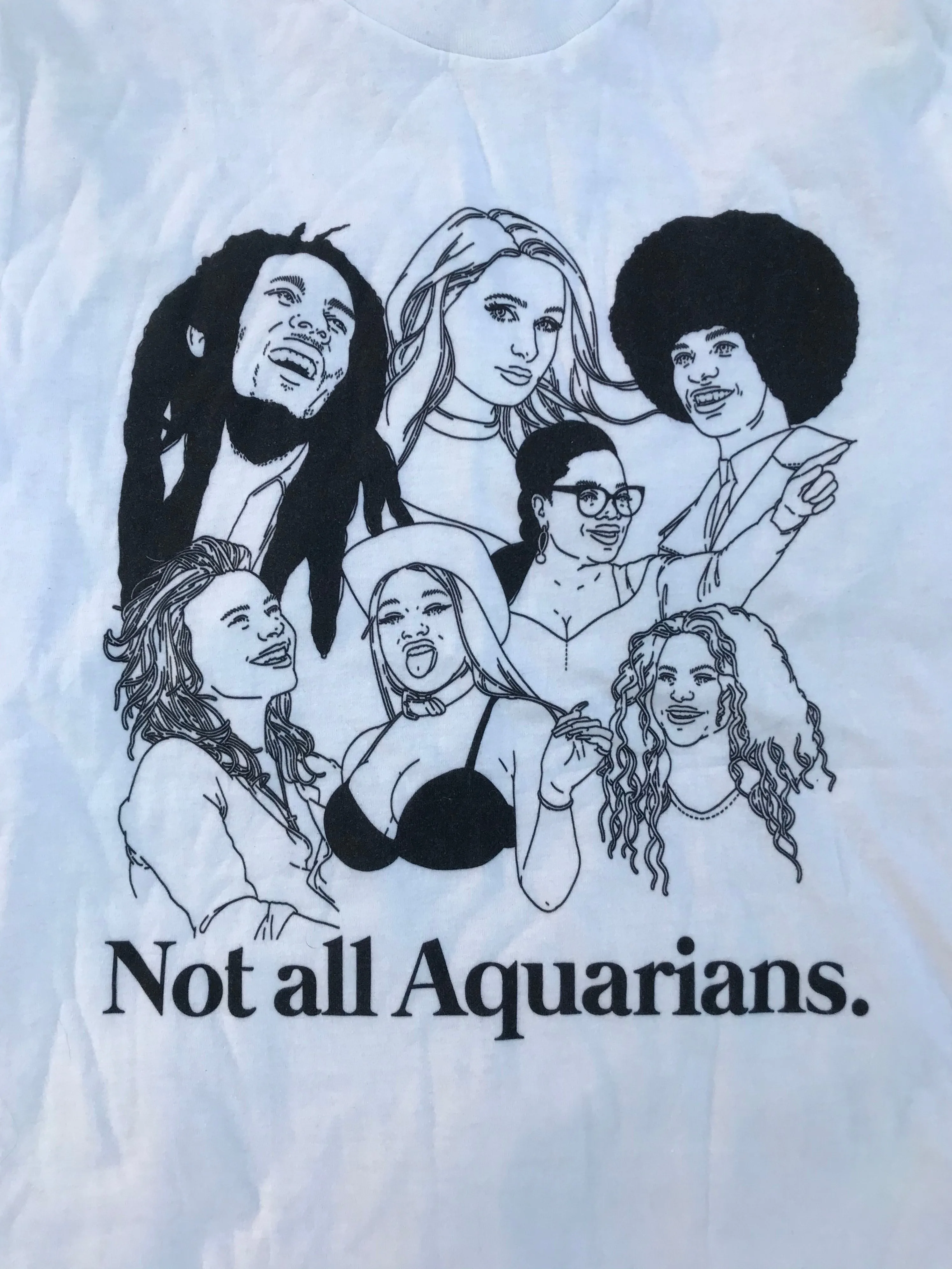 Not All Aquarians Icons T-Shirt