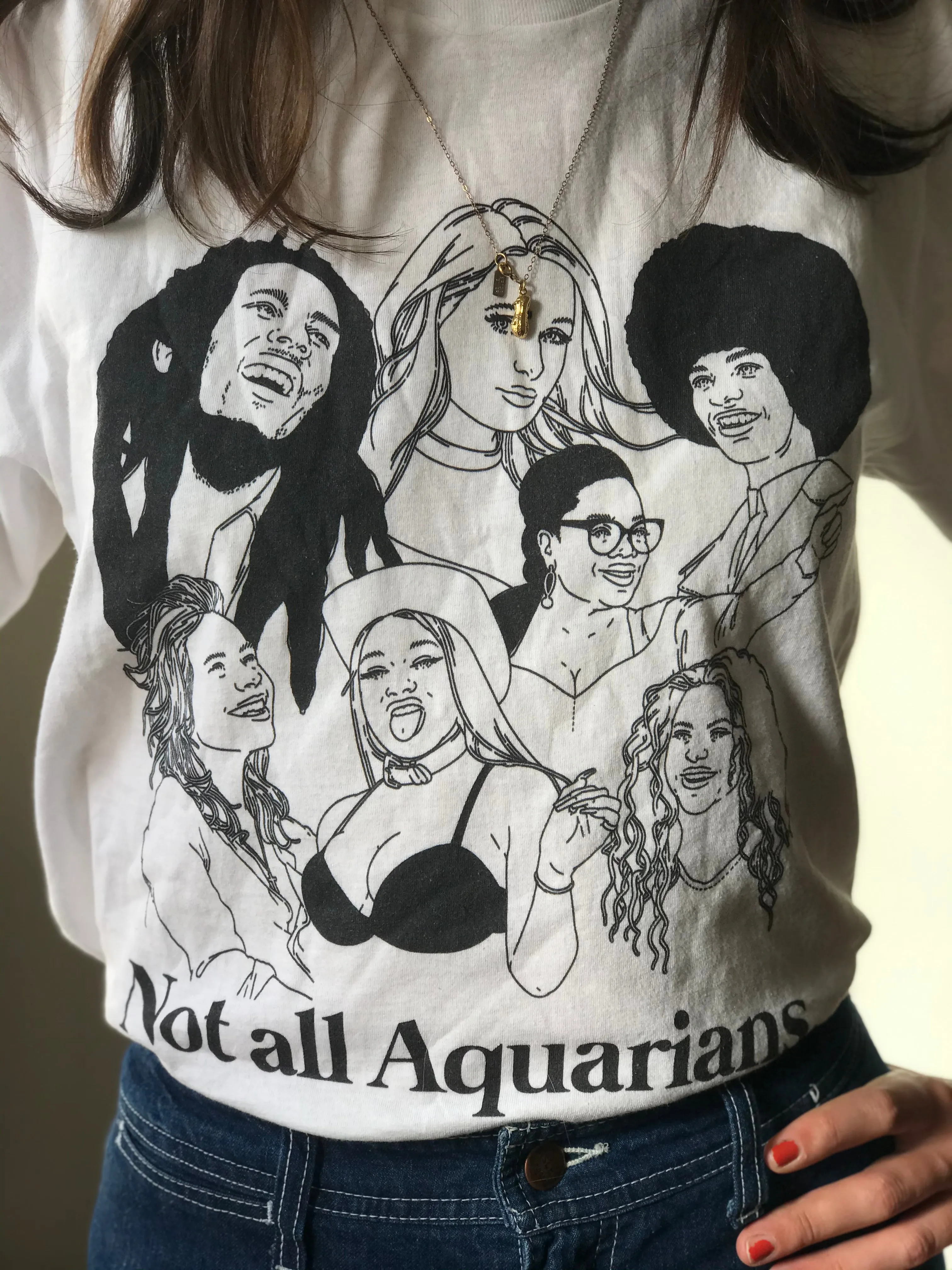 Not All Aquarians Icons T-Shirt