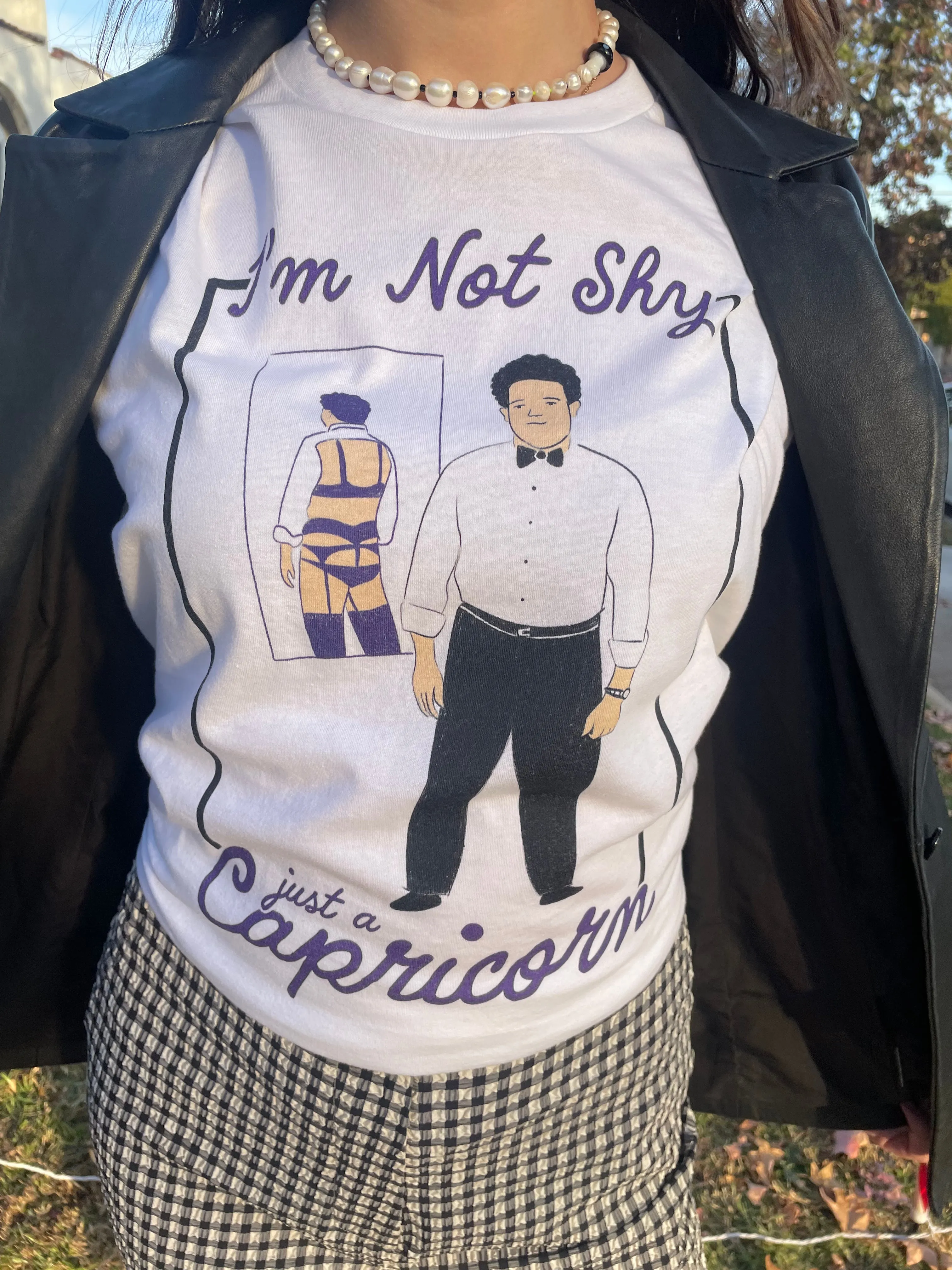 Not Shy, Just A Capricorn T-Shirt