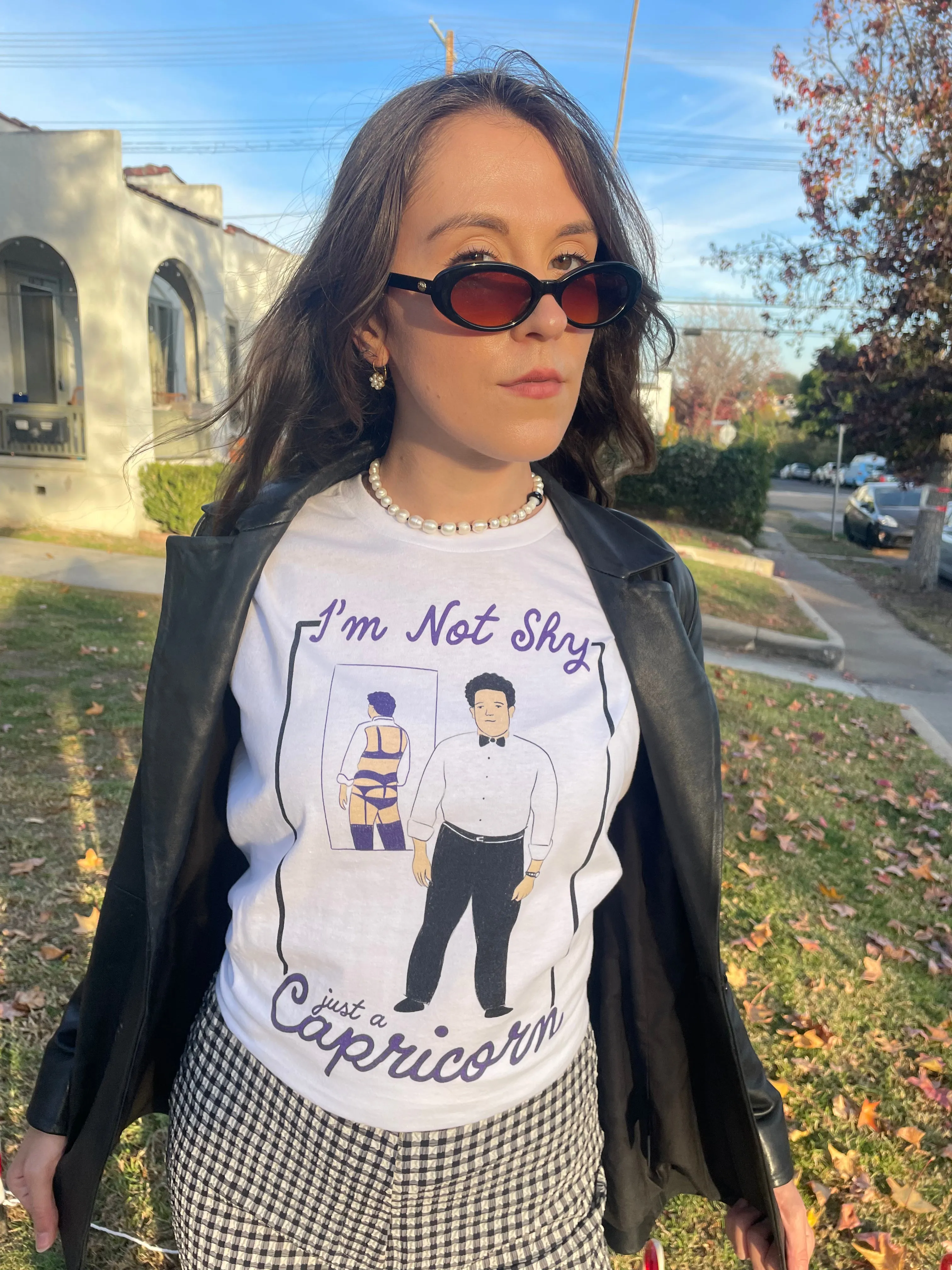 Not Shy, Just A Capricorn T-Shirt