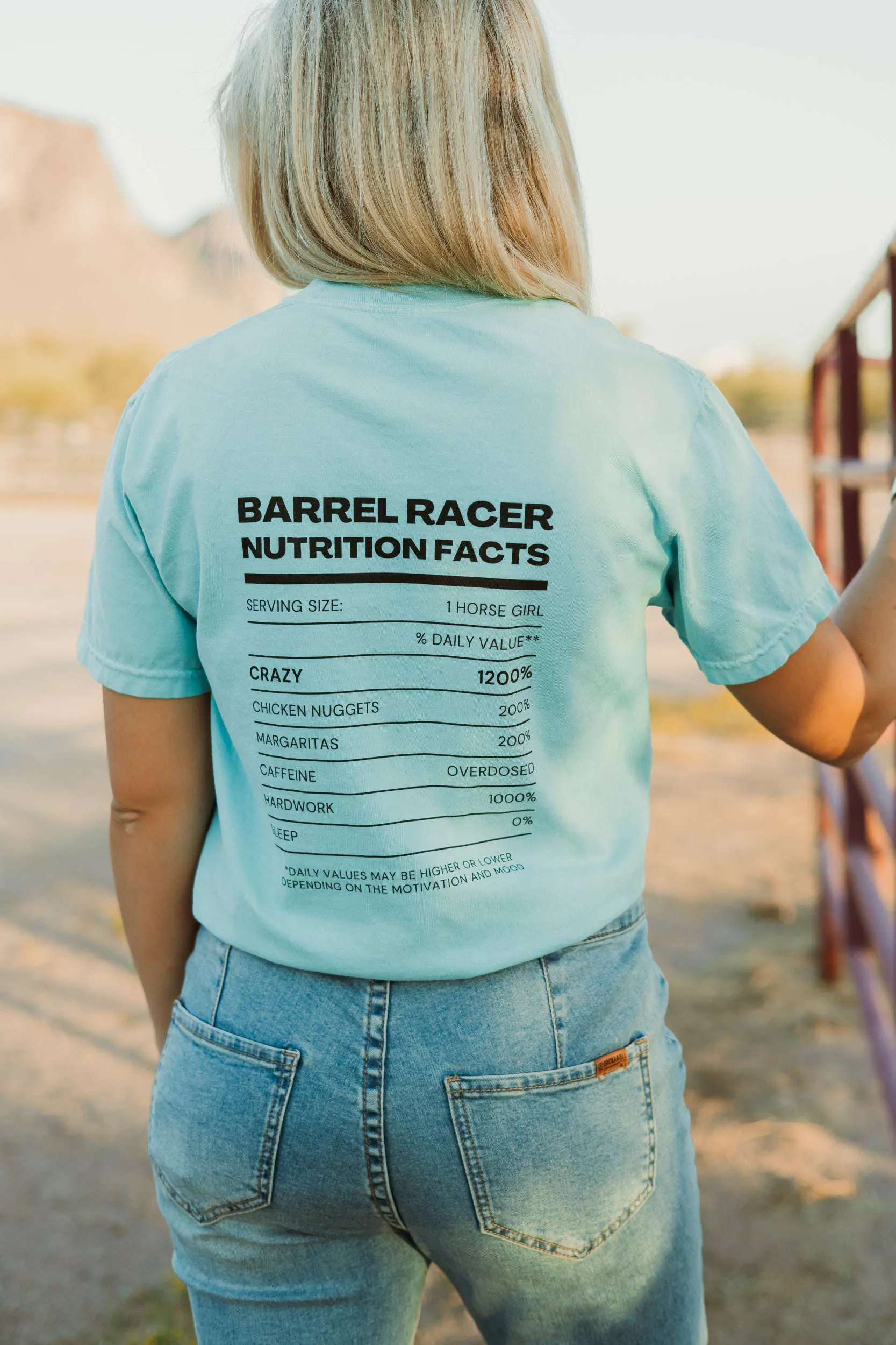 Nutrition Facts TGC Tee