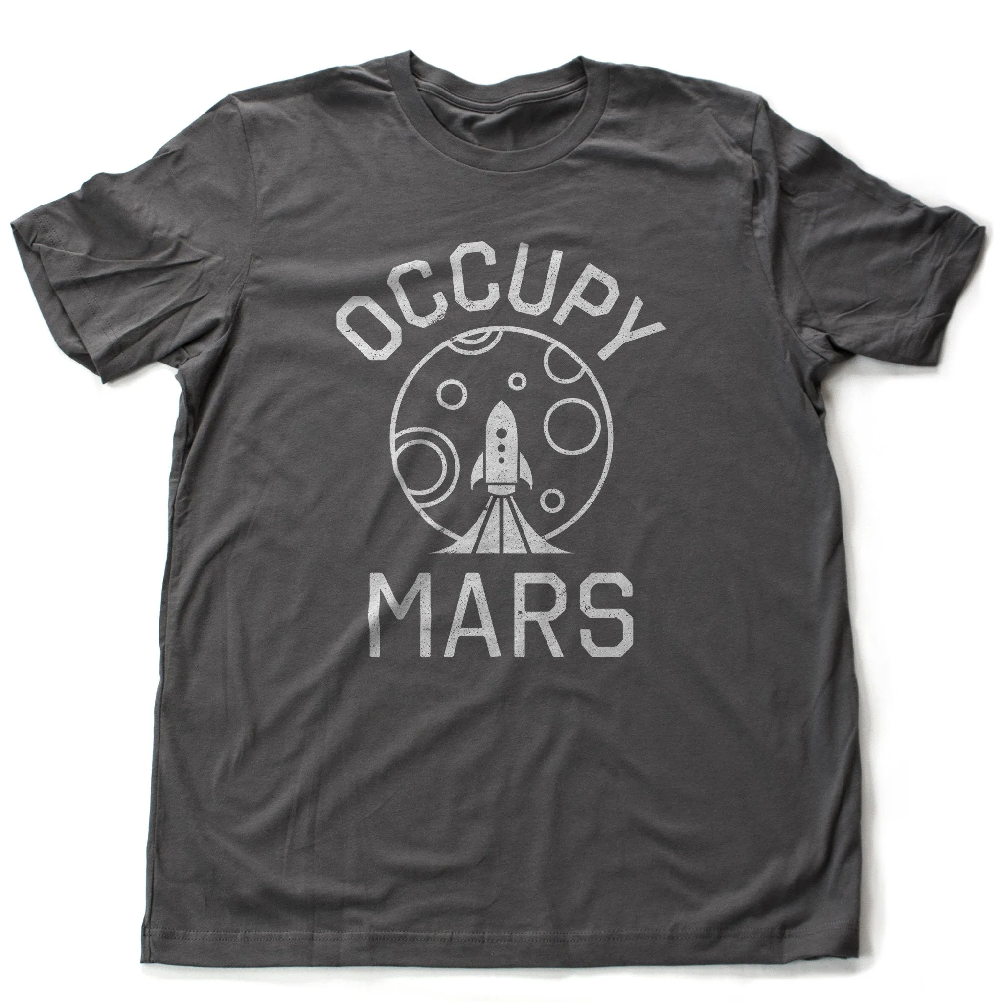 OCCUPY MARS — Elon Musk T-shirt / NASA SpaceX Shirt Space Tee / Funny Dad or Sci-Fi Nerd Gift