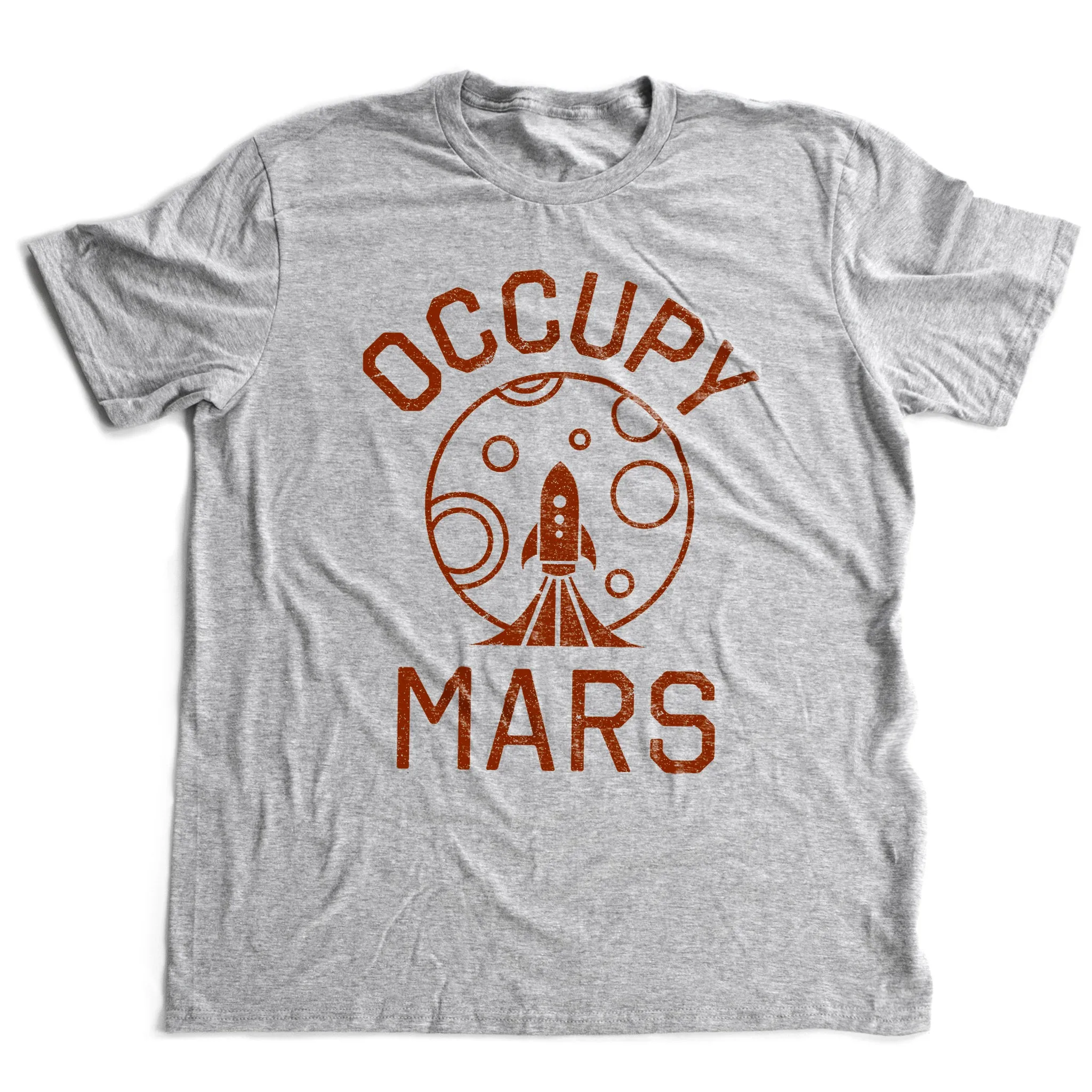 OCCUPY MARS — Elon Musk T-shirt / NASA SpaceX Shirt Space Tee / Funny Dad or Sci-Fi Nerd Gift