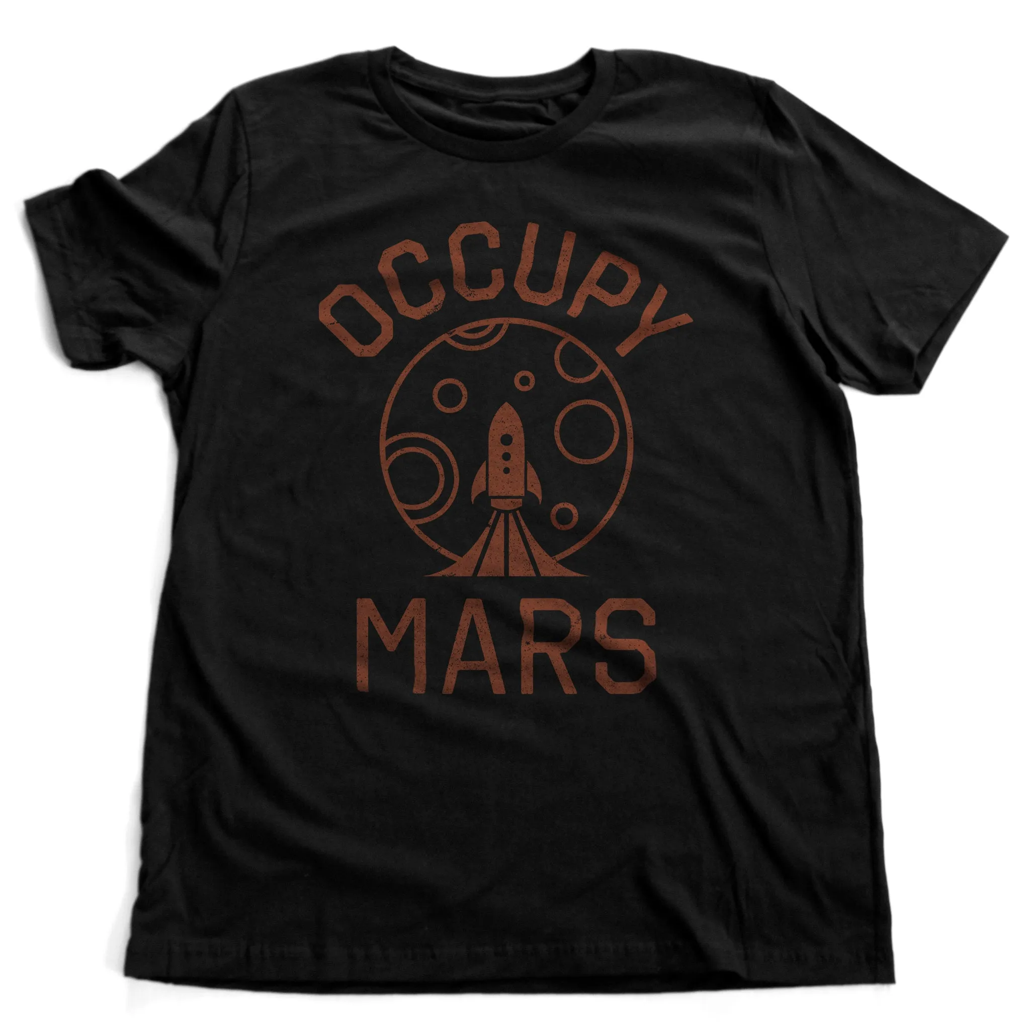 OCCUPY MARS — Elon Musk T-shirt / NASA SpaceX Shirt Space Tee / Funny Dad or Sci-Fi Nerd Gift
