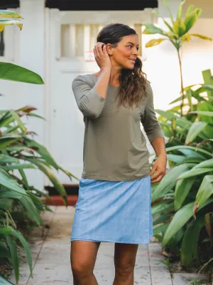 Olive | Everyday 3/4 Sleeve