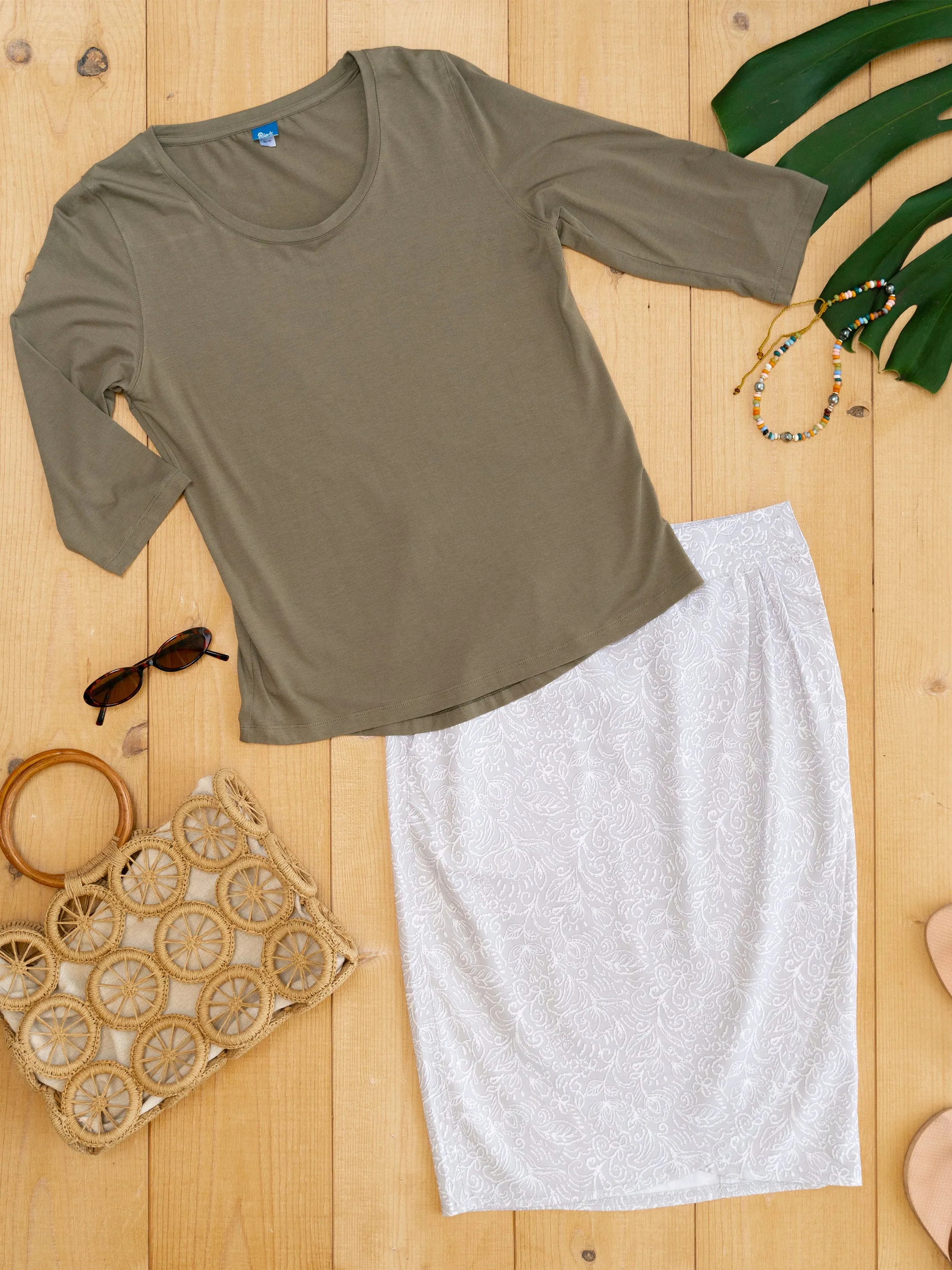 Olive | Everyday 3/4 Sleeve