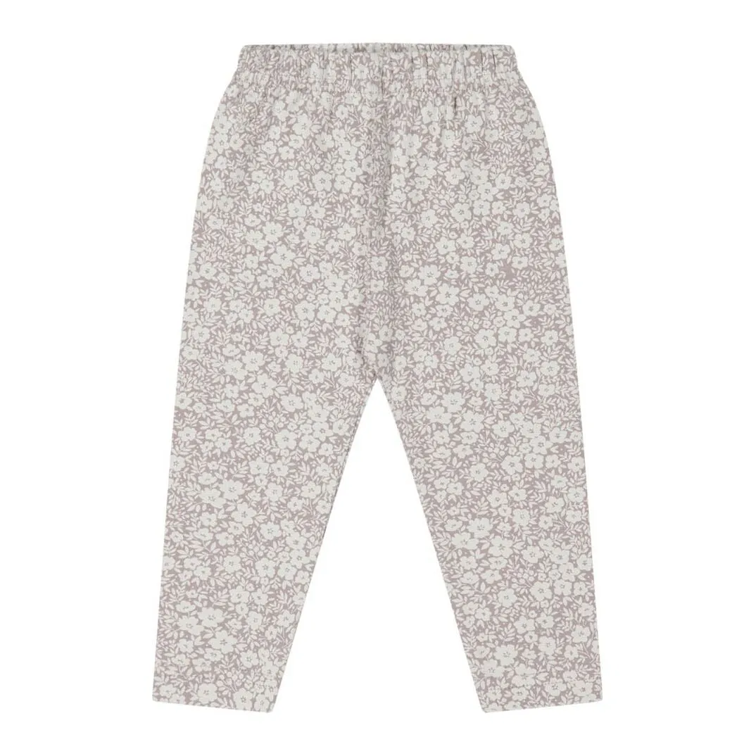 Organic Cotton Everyday Legging - Greta Floral Bark