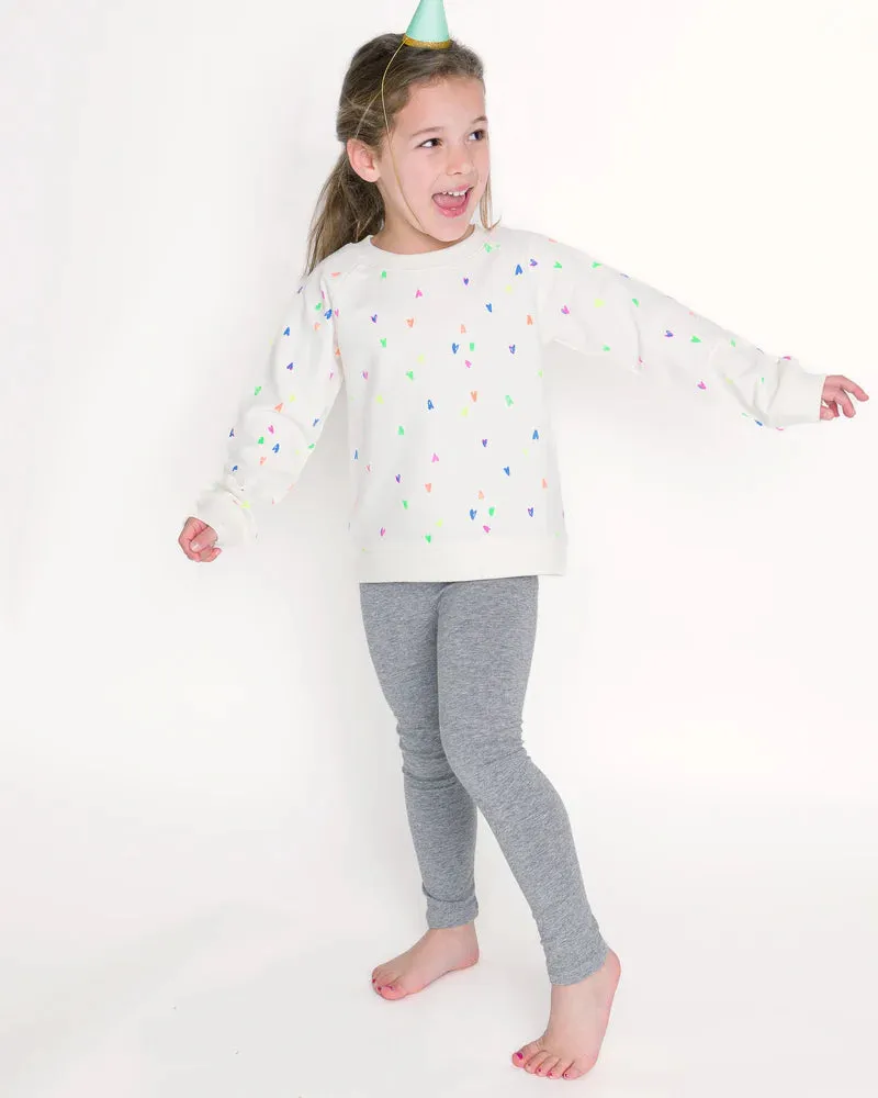 Organic Heather Grey Legging