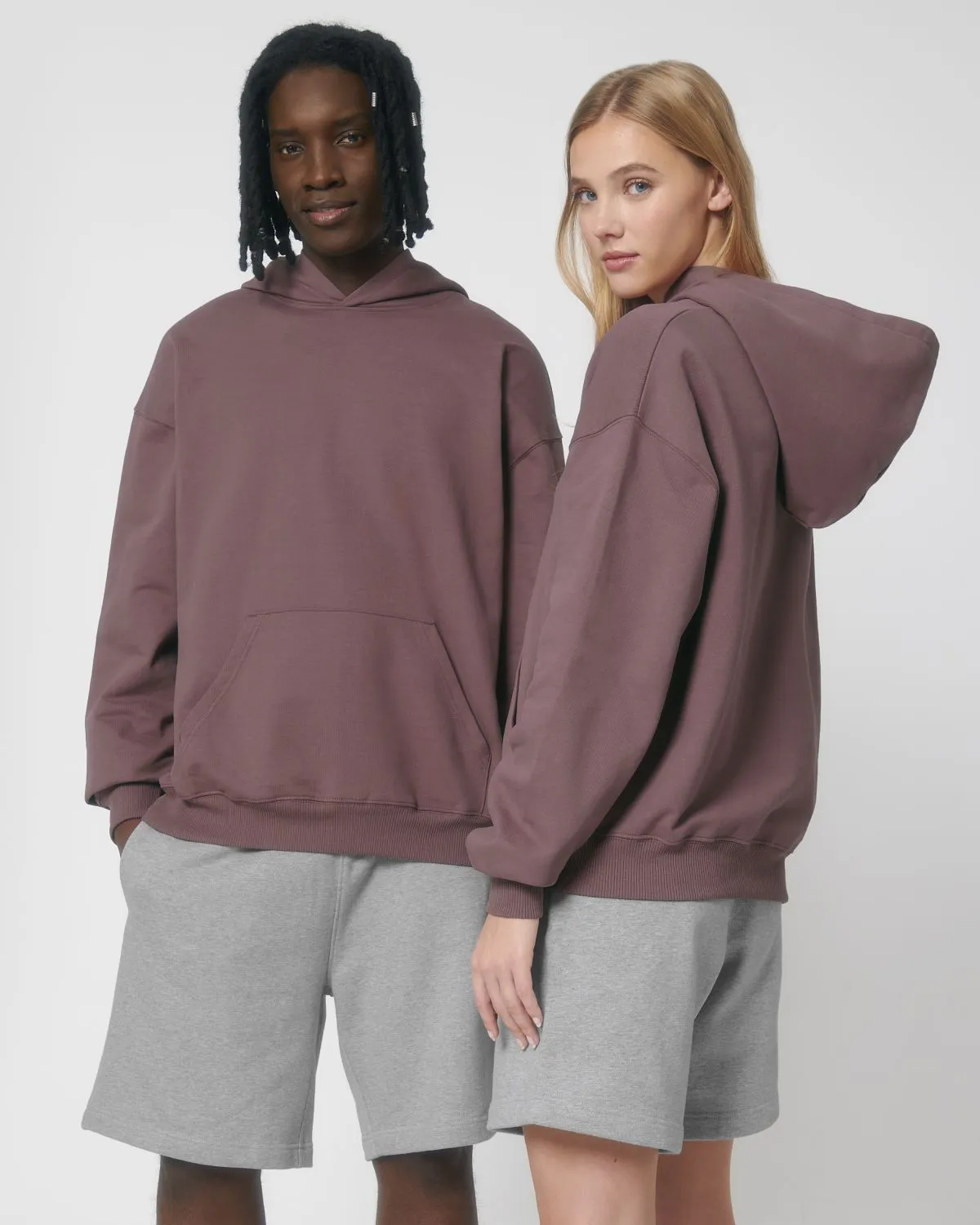 Organic Heavyweight Hooded Sweatshirt: Unisex
