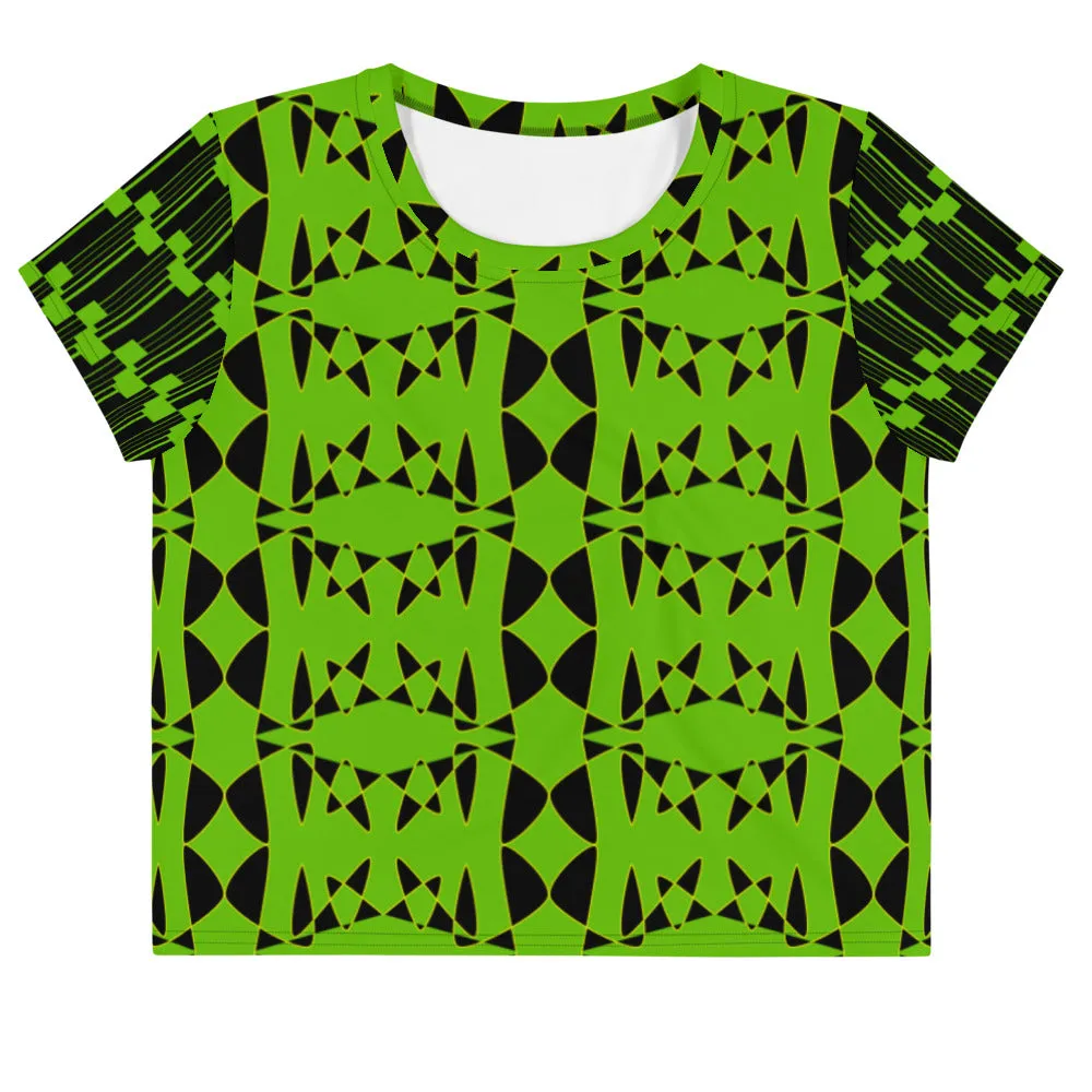 Origen Destination |On-Arrival Point of Origen Symbol-inspired Crop Tee