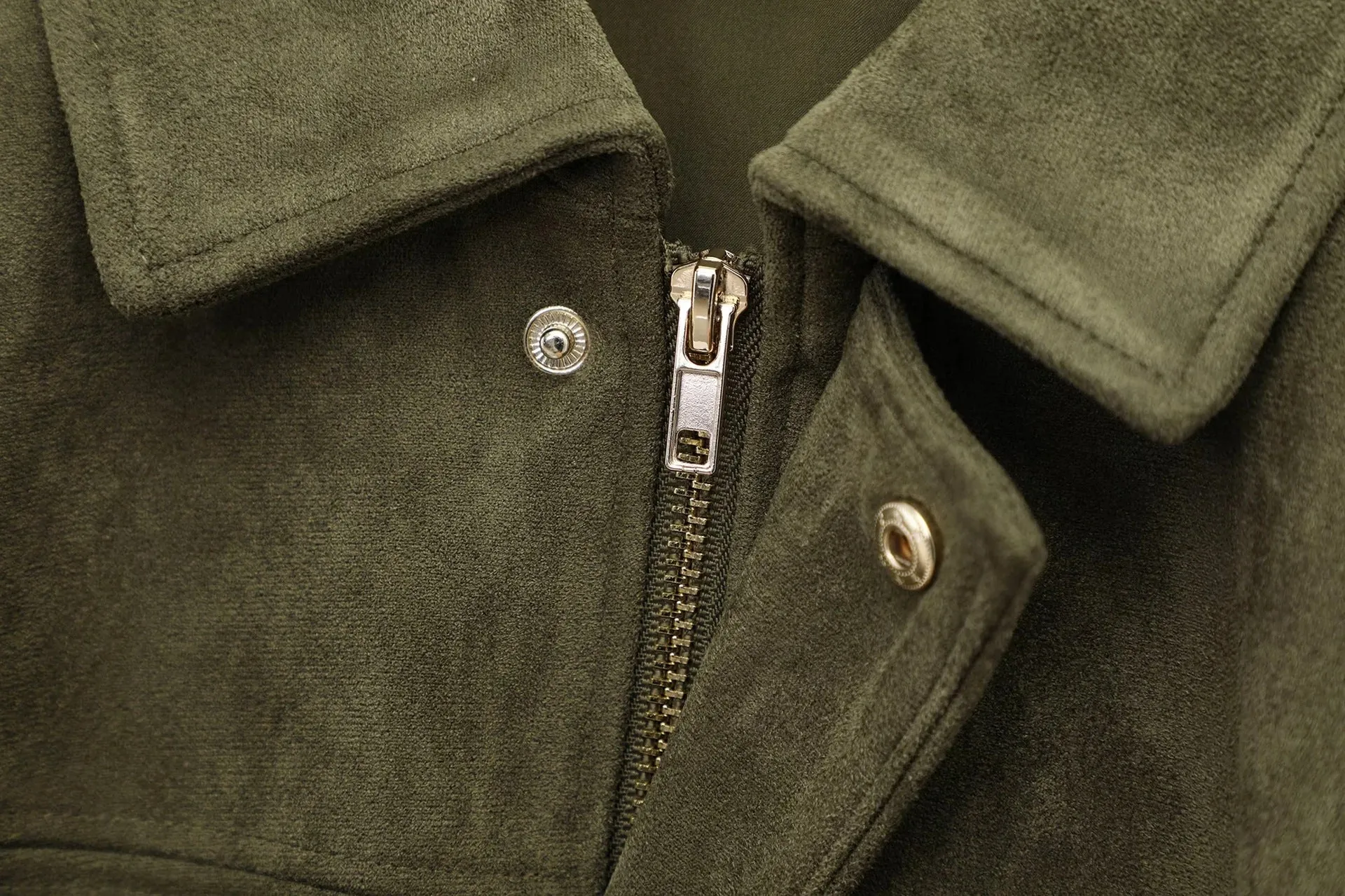 Oversized Suede Jacket