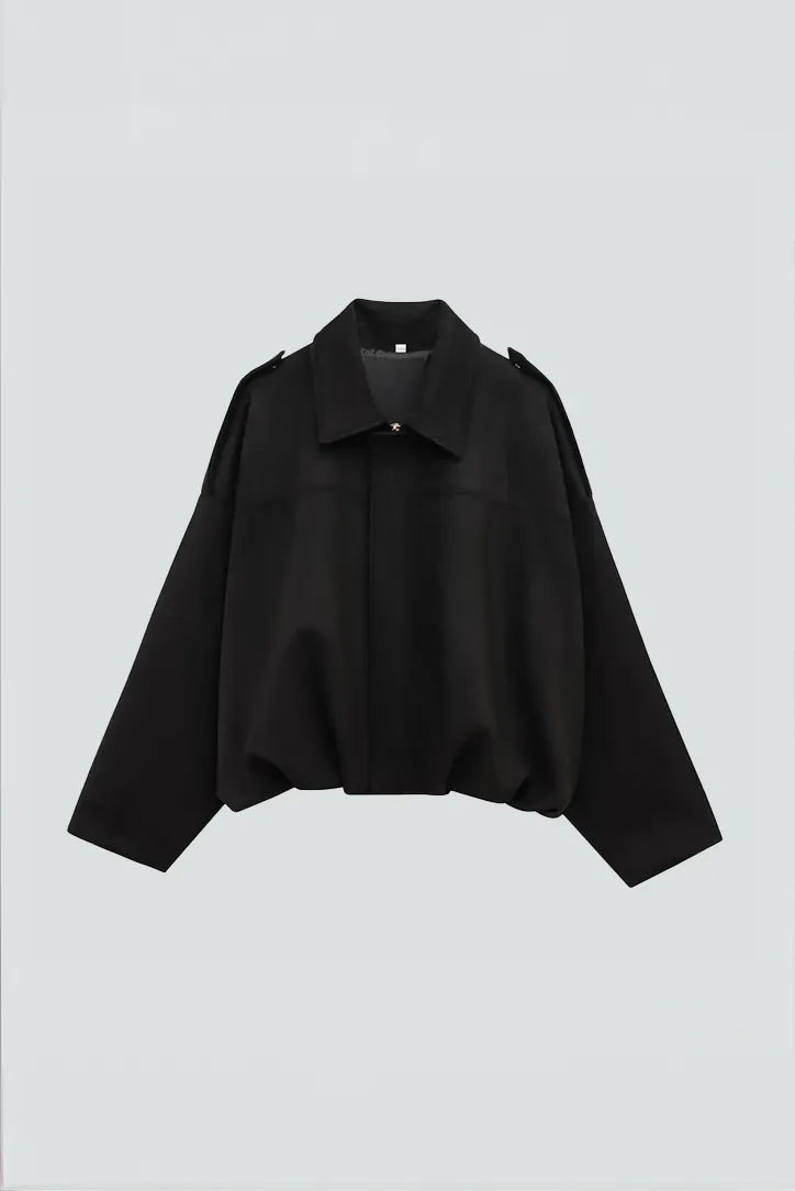 Oversized Suede Jacket