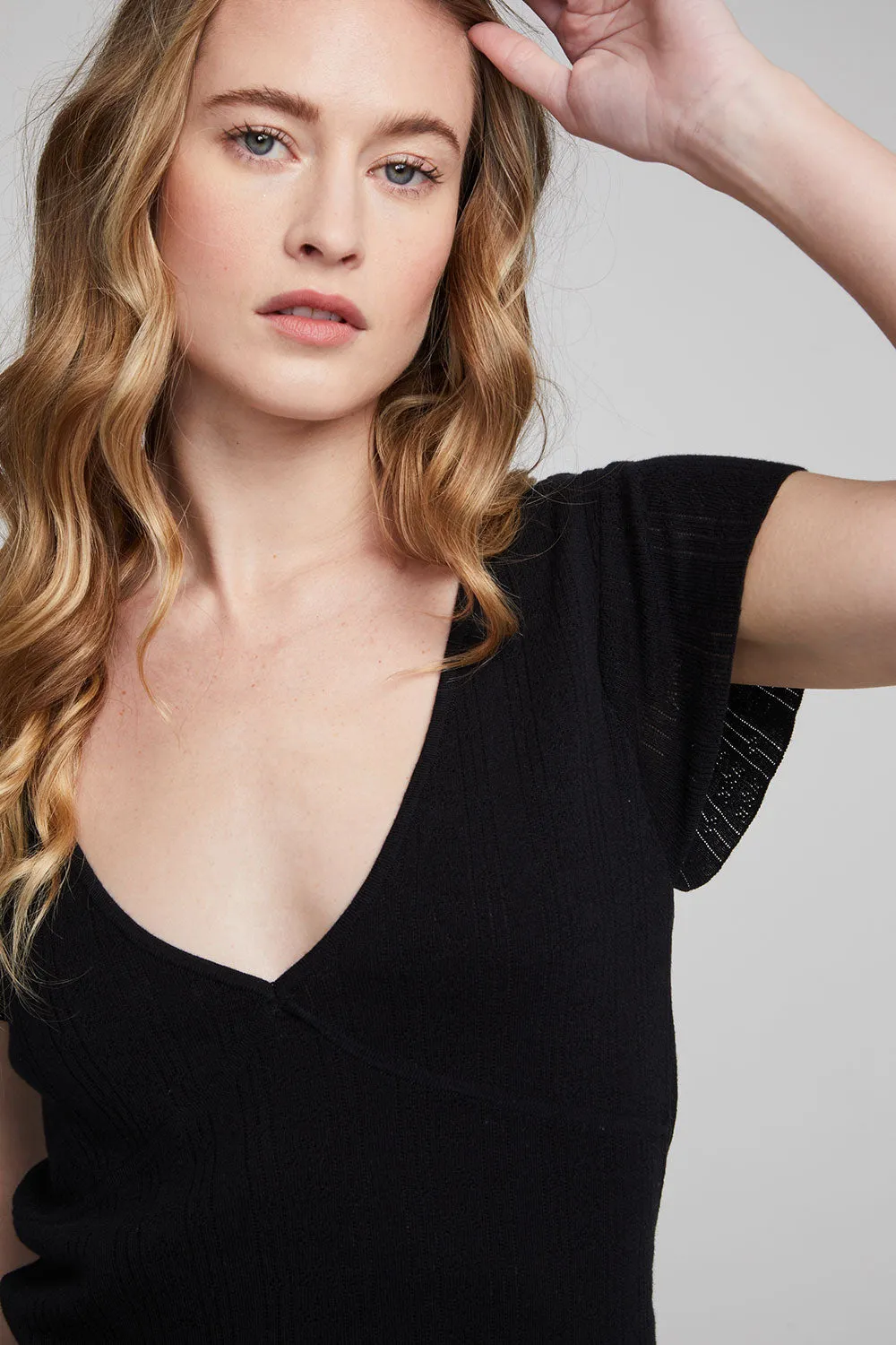 Page Shadow Star Black Tee