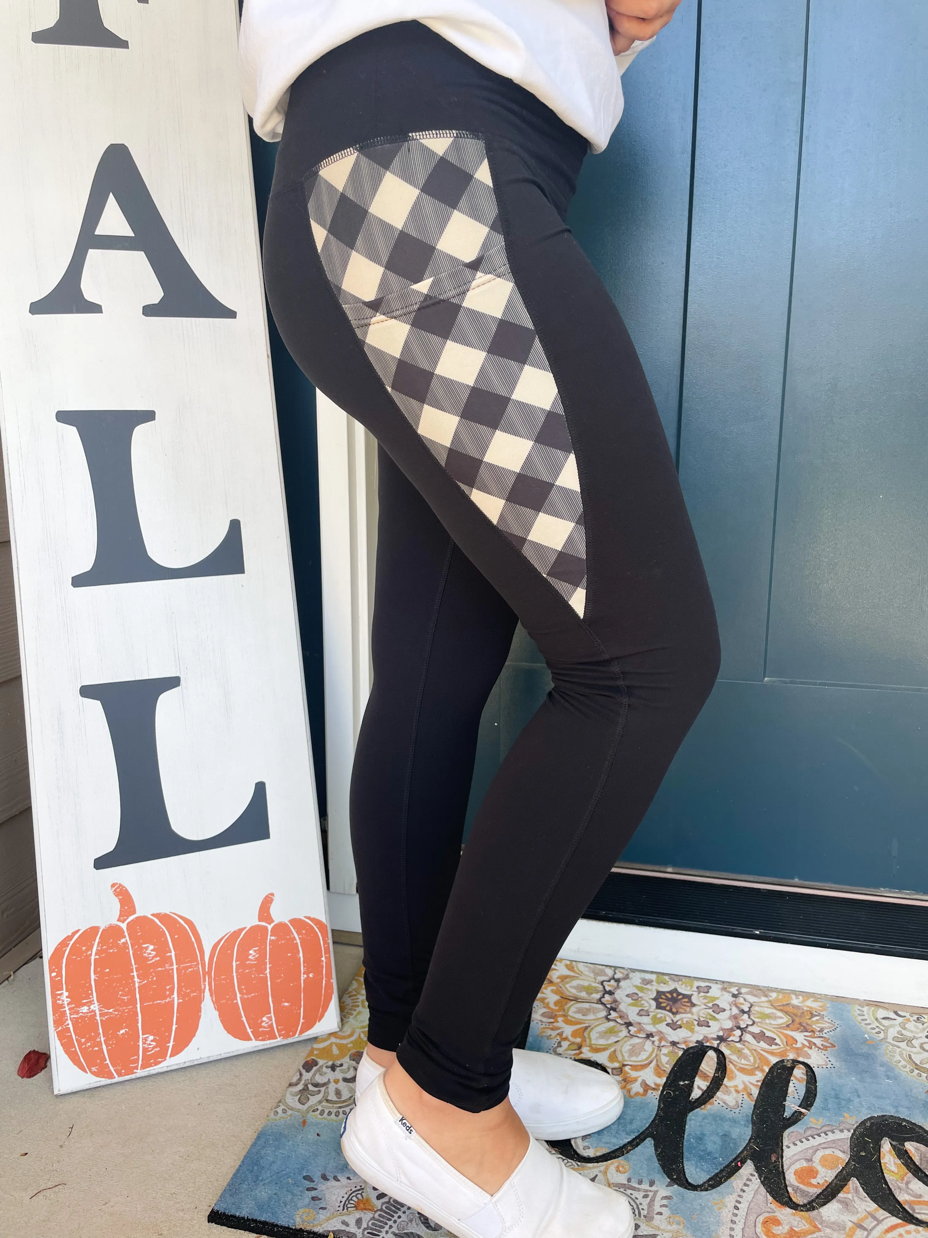 Patchwork Leggings