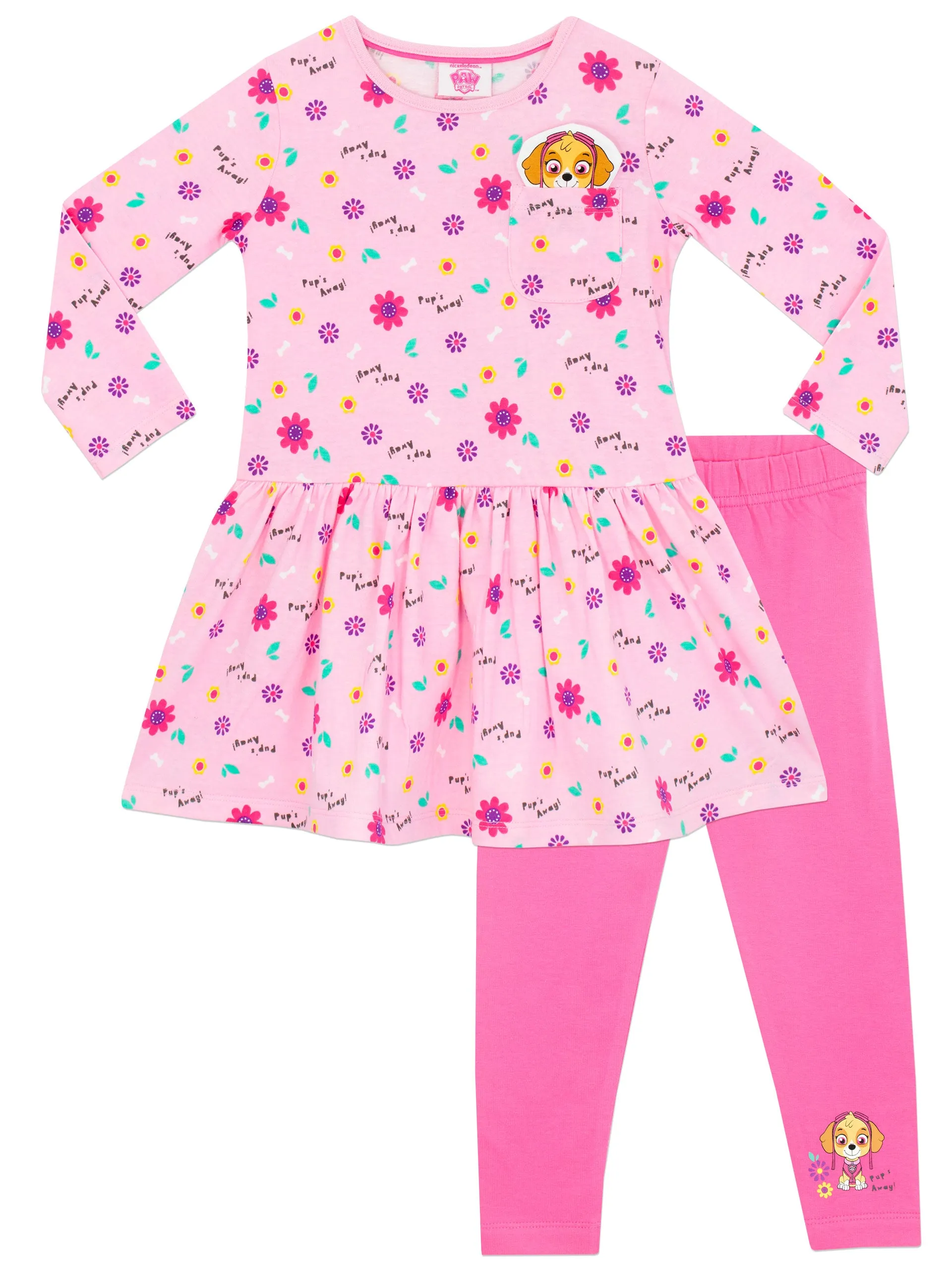 Paw Patrol Dress & Leggings Set
