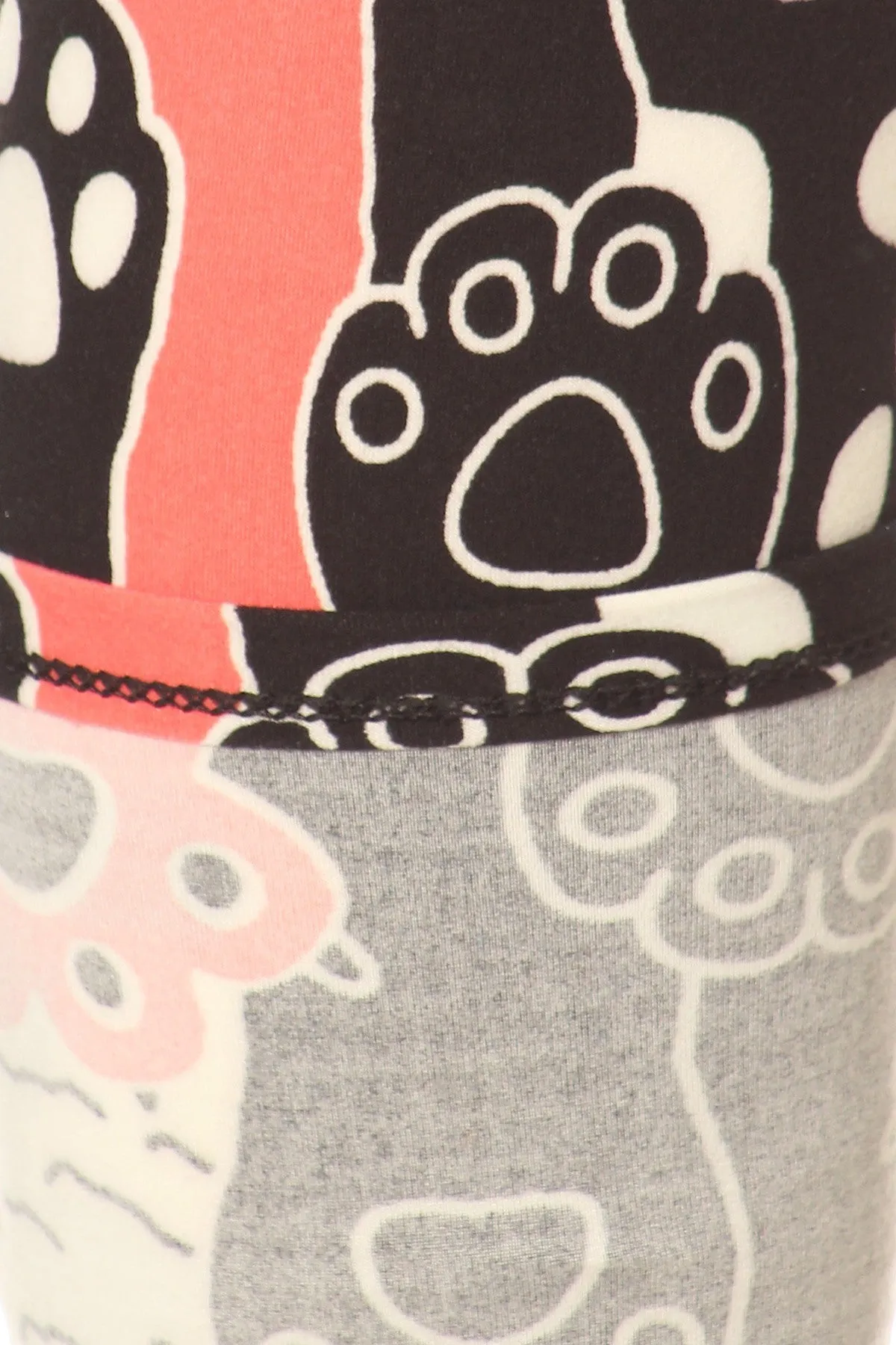 Paw-Sational Plus Size Leggings - Multi