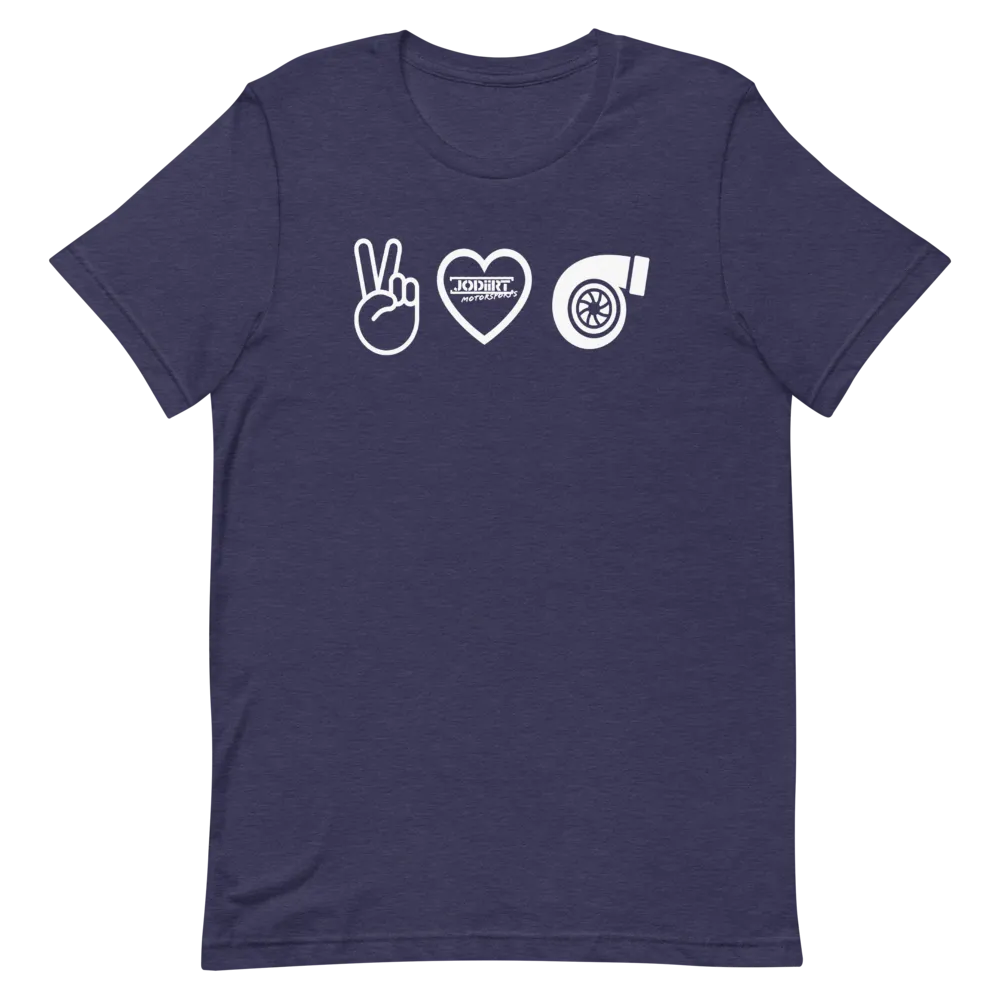 Peace Love Turbos Tee