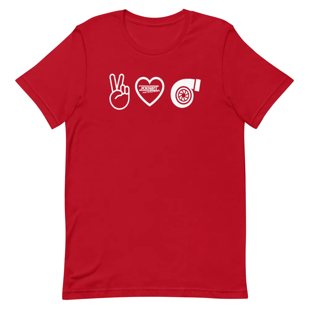 Peace Love Turbos Tee