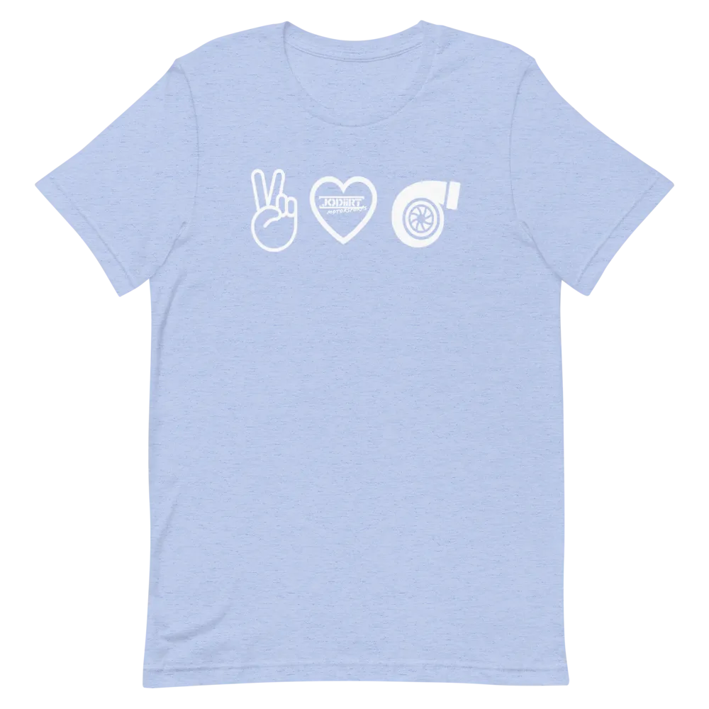 Peace Love Turbos Tee