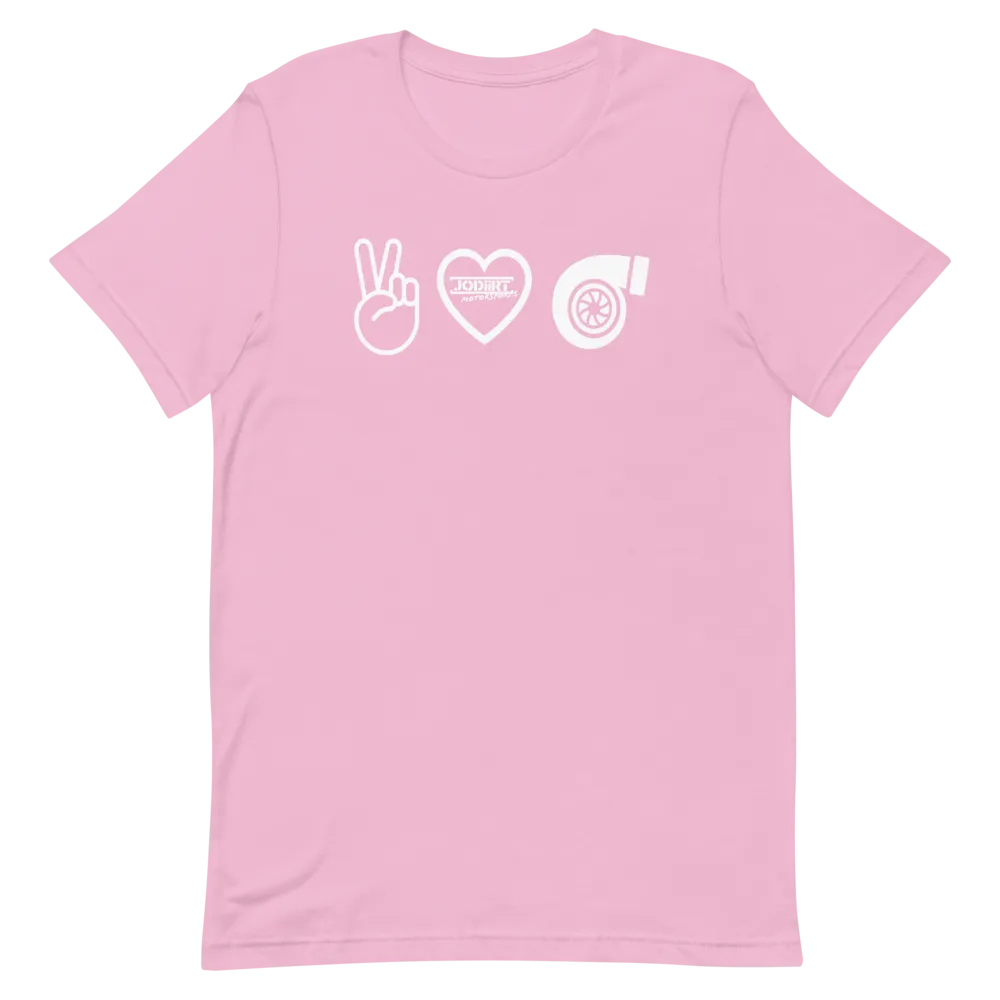 Peace Love Turbos Tee