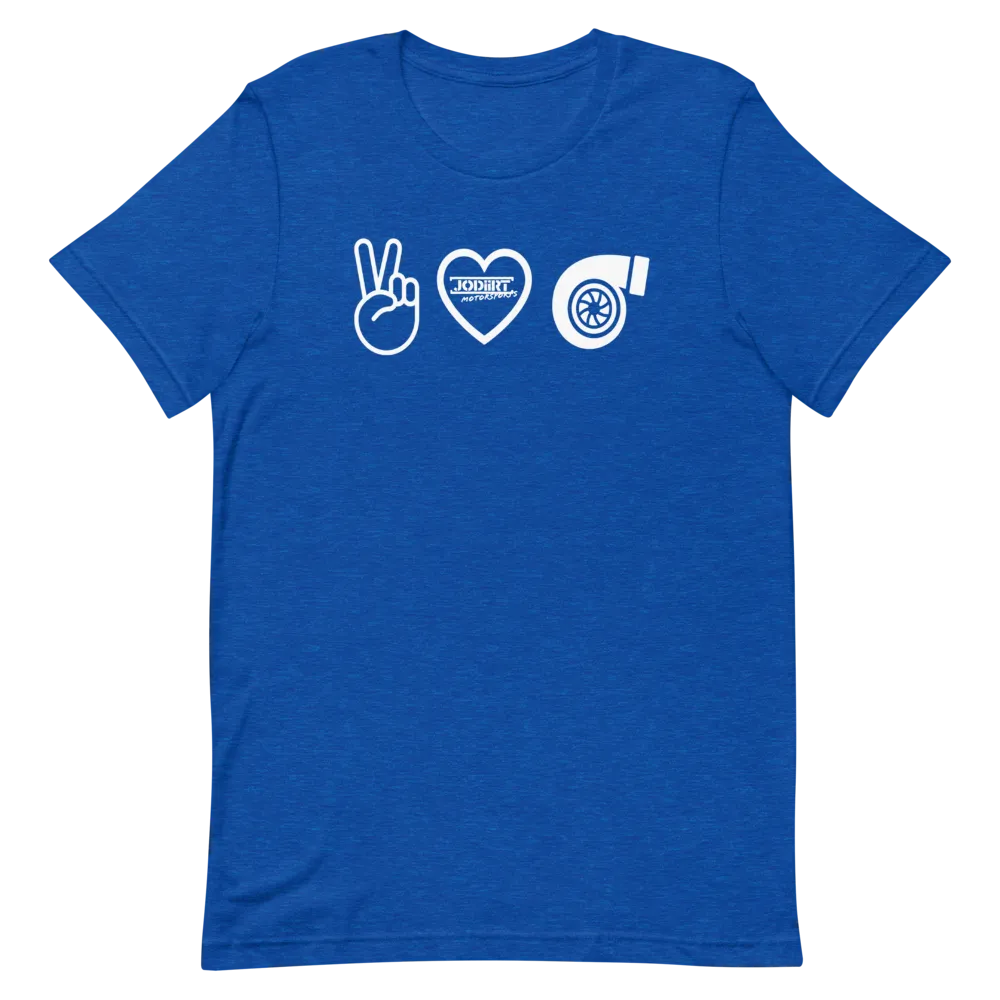 Peace Love Turbos Tee