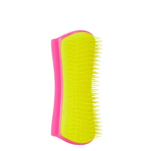 Pet Teezer Dog Grooming Brush Pink/Yellow
